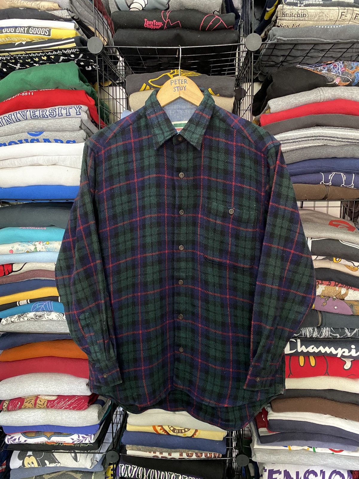 Flannel × Japanese Brand Week End Flannel Jacket Size US M / EU 48-50 / 2 - 1 Thumbnail
