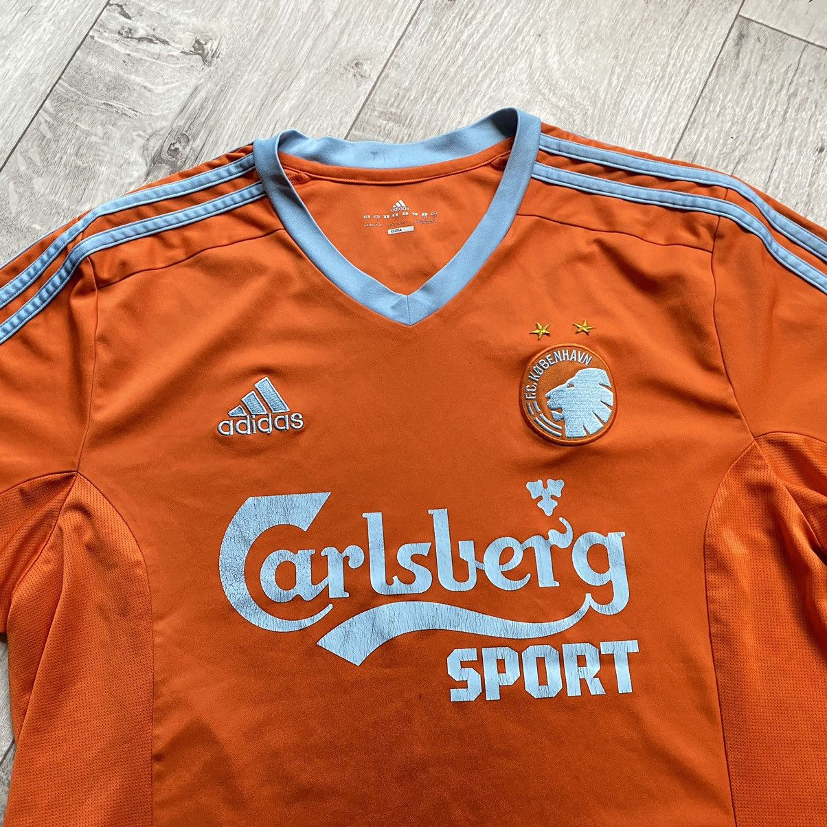 Adidas ADIDAS FC KOBENHAVN CARLSBERG SPORT SOCCER JERSEY Size US L / EU 52-54 / 3 - 2 Thumbnail