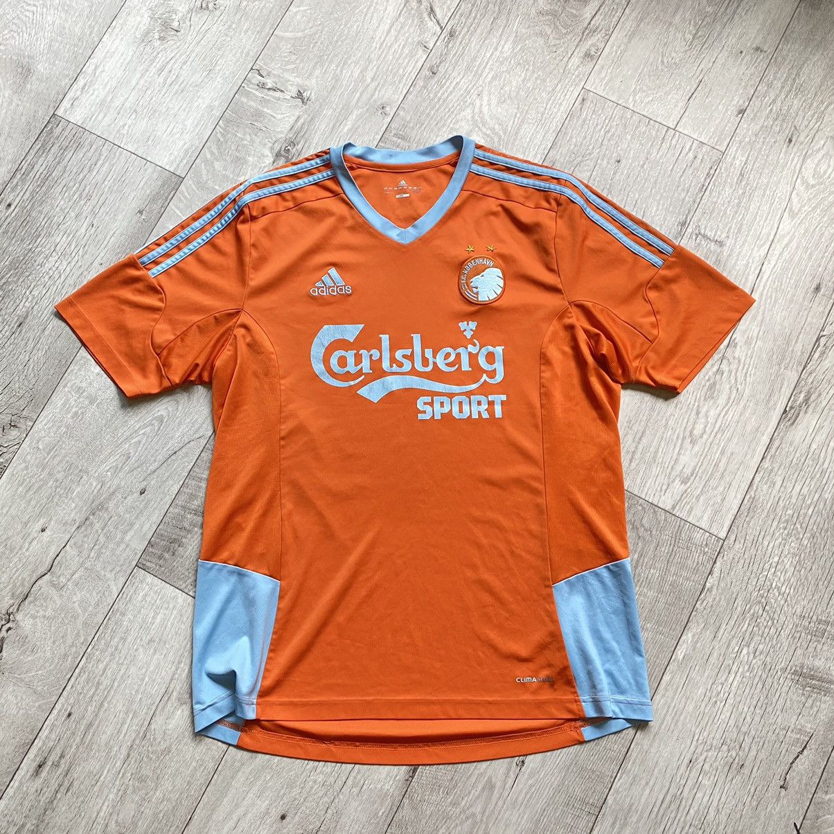 Adidas ADIDAS FC KOBENHAVN CARLSBERG SPORT SOCCER JERSEY Size US L / EU 52-54 / 3 - 1 Thumbnail