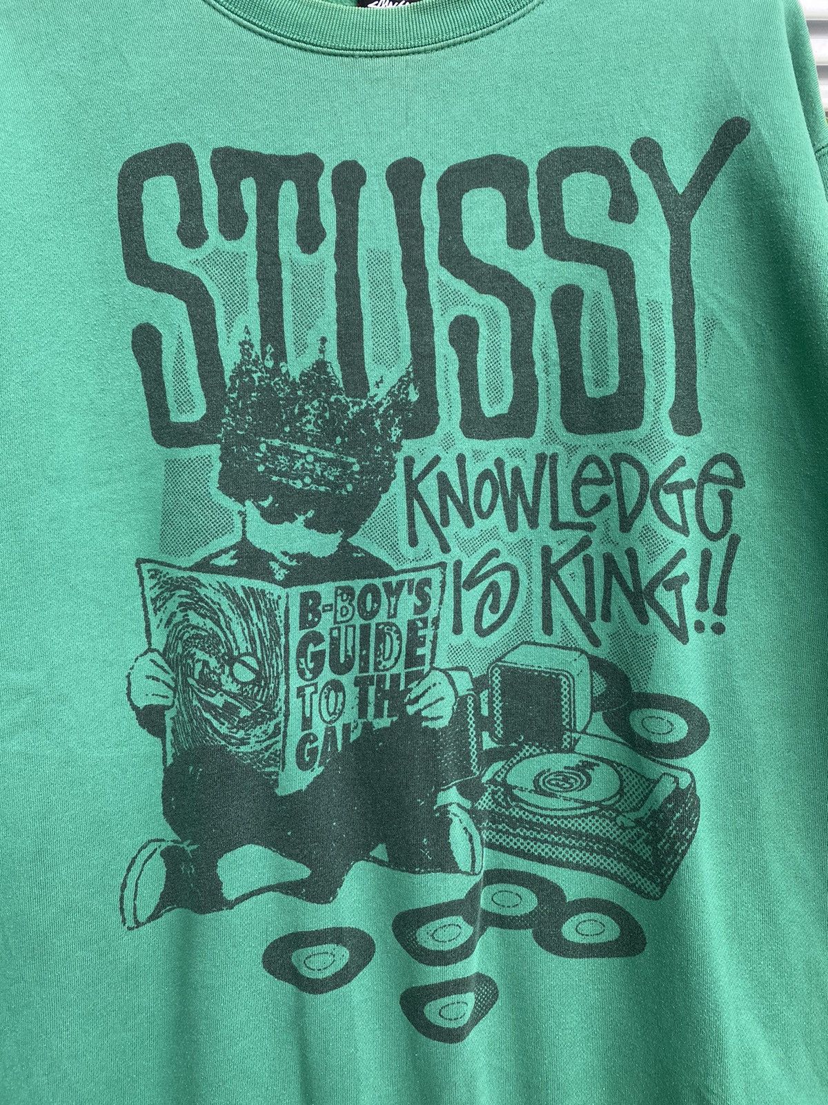 Rap Tees XX Stussy Knowledge is King Rapper / Travis Scott Size US M / EU 48-50 / 2 - 4 Thumbnail