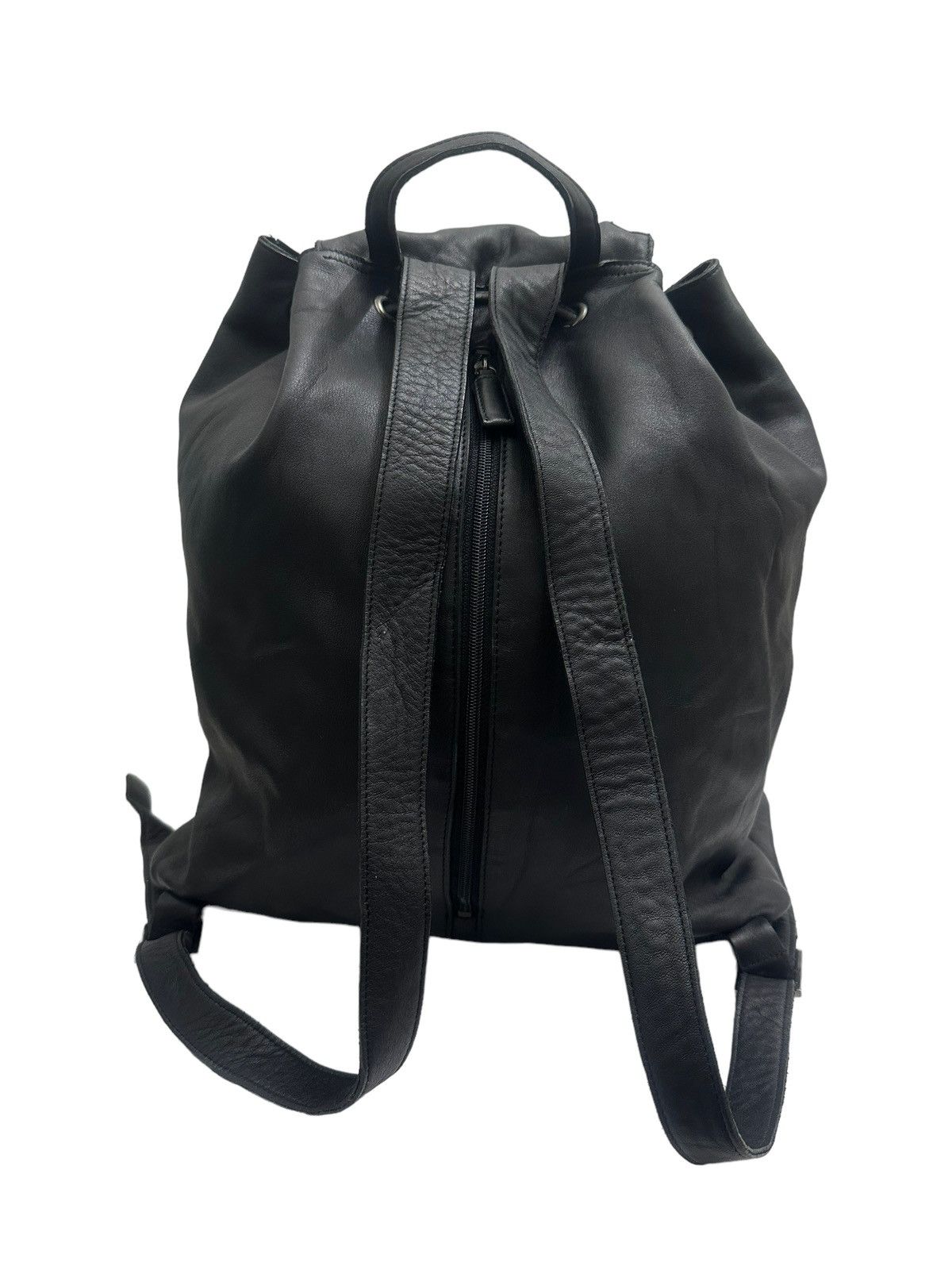 Genuine Leather Vintage Ssamzie Leather Tanker Backpack Size ONE SIZE - 3 Thumbnail