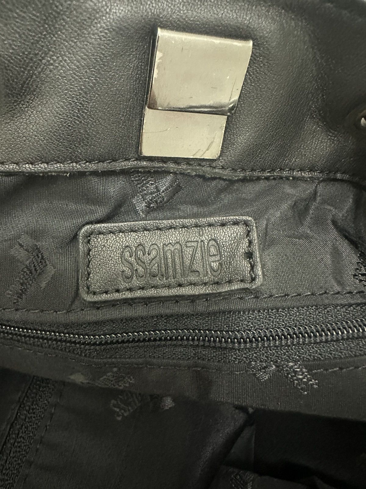Genuine Leather Vintage Ssamzie Leather Tanker Backpack Size ONE SIZE - 9 Thumbnail