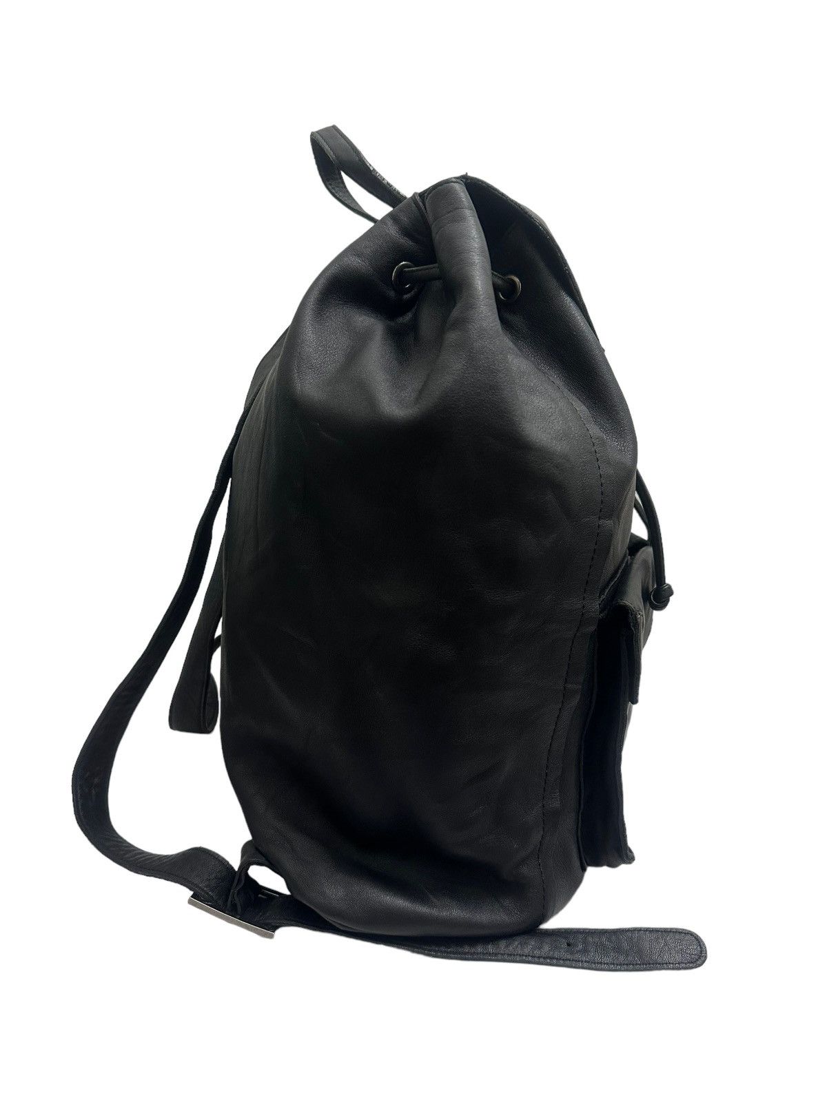 Genuine Leather Vintage Ssamzie Leather Tanker Backpack Size ONE SIZE - 2 Thumbnail