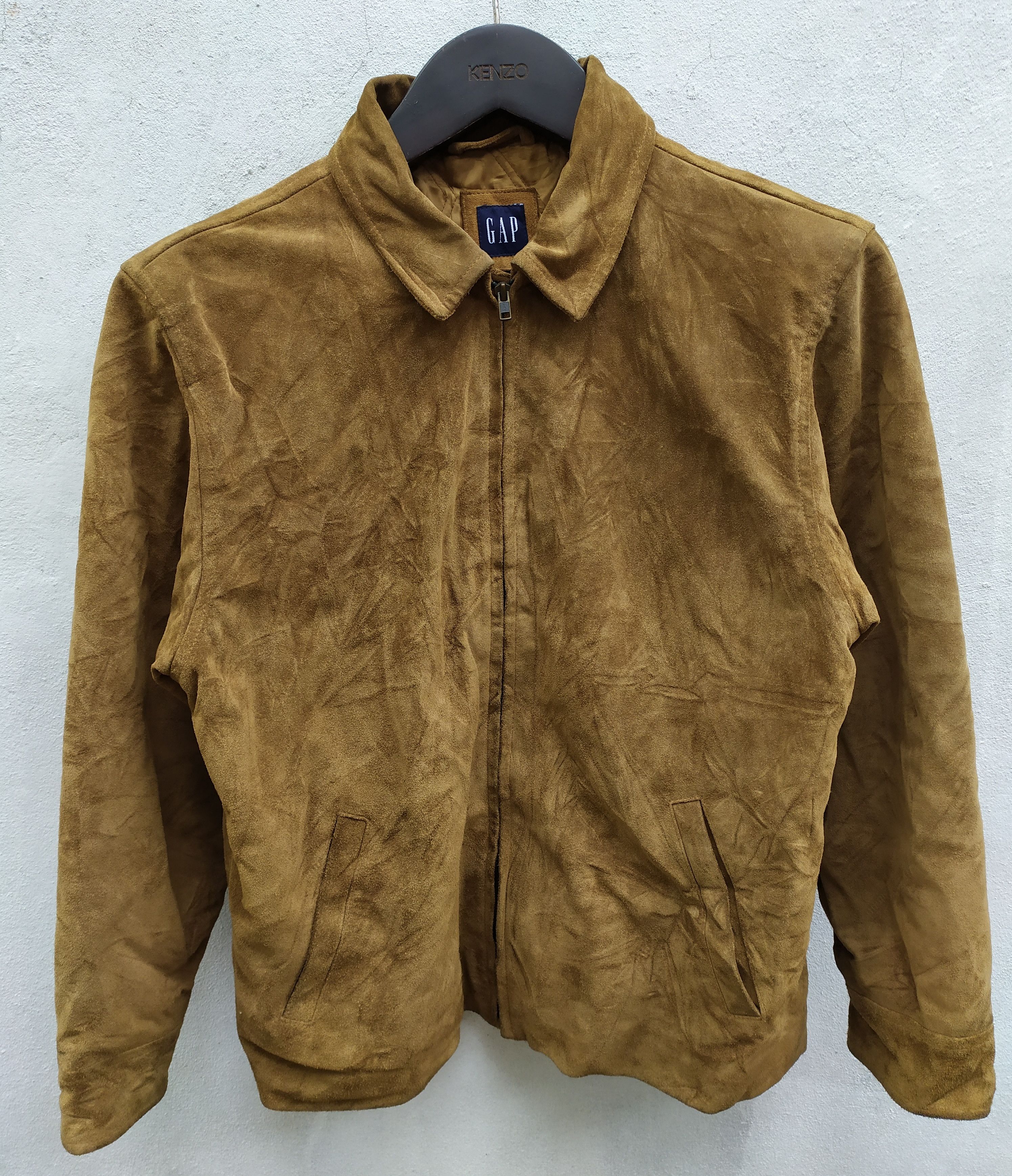Gap × Vintage Vintage x Gap Leather Jacket Size US S / EU 44-46 / 1 - 1 Thumbnail