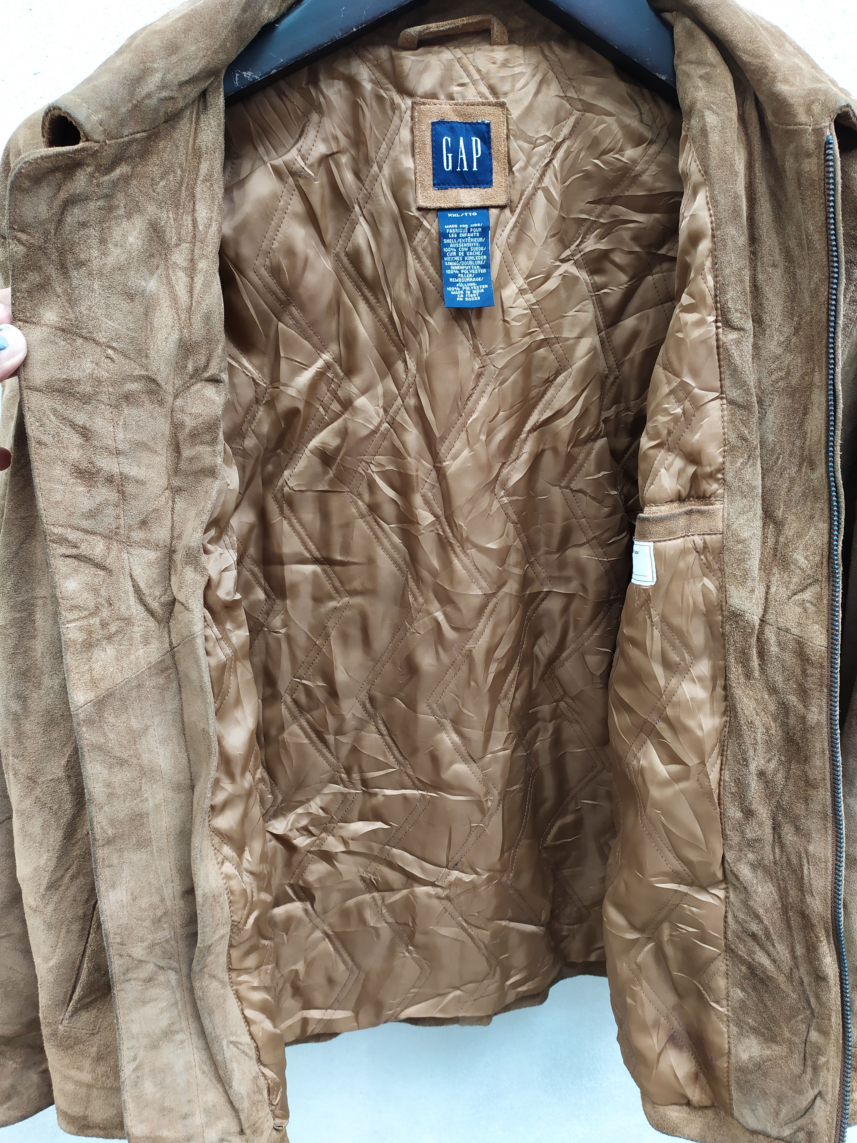 Gap × Vintage Vintage x Gap Leather Jacket Size US S / EU 44-46 / 1 - 5 Thumbnail
