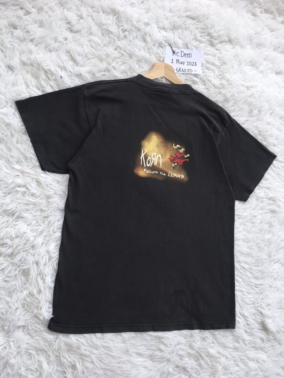 Band Tees Vintage 90s Korn Follow the Leader Album Tshirt Size US M / EU 48-50 / 2 - 14 Thumbnail