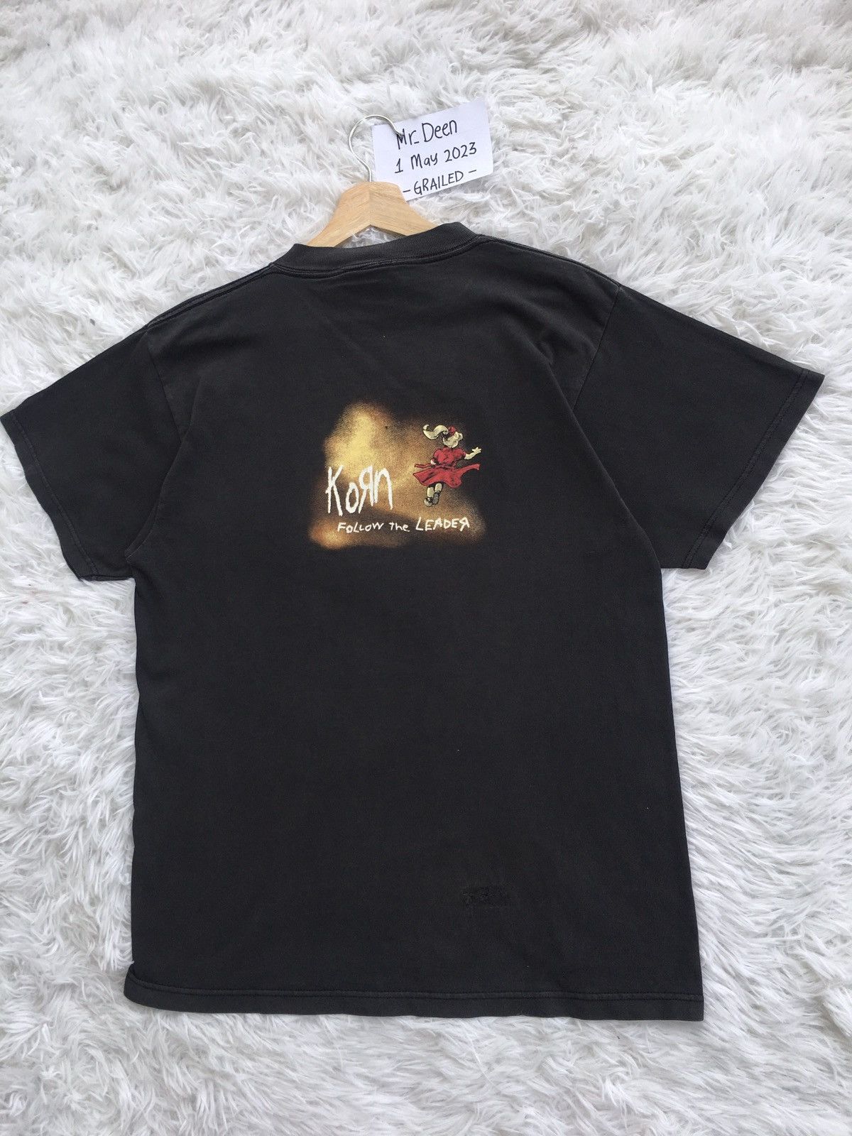 Band Tees Vintage 90s Korn Follow the Leader Album Tshirt Size US M / EU 48-50 / 2 - 15 Thumbnail