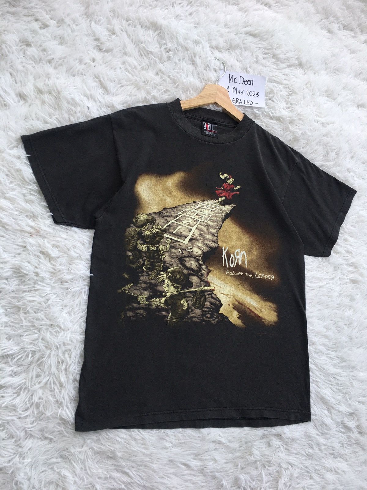 Band Tees Vintage 90s Korn Follow the Leader Album Tshirt Size US M / EU 48-50 / 2 - 2 Thumbnail