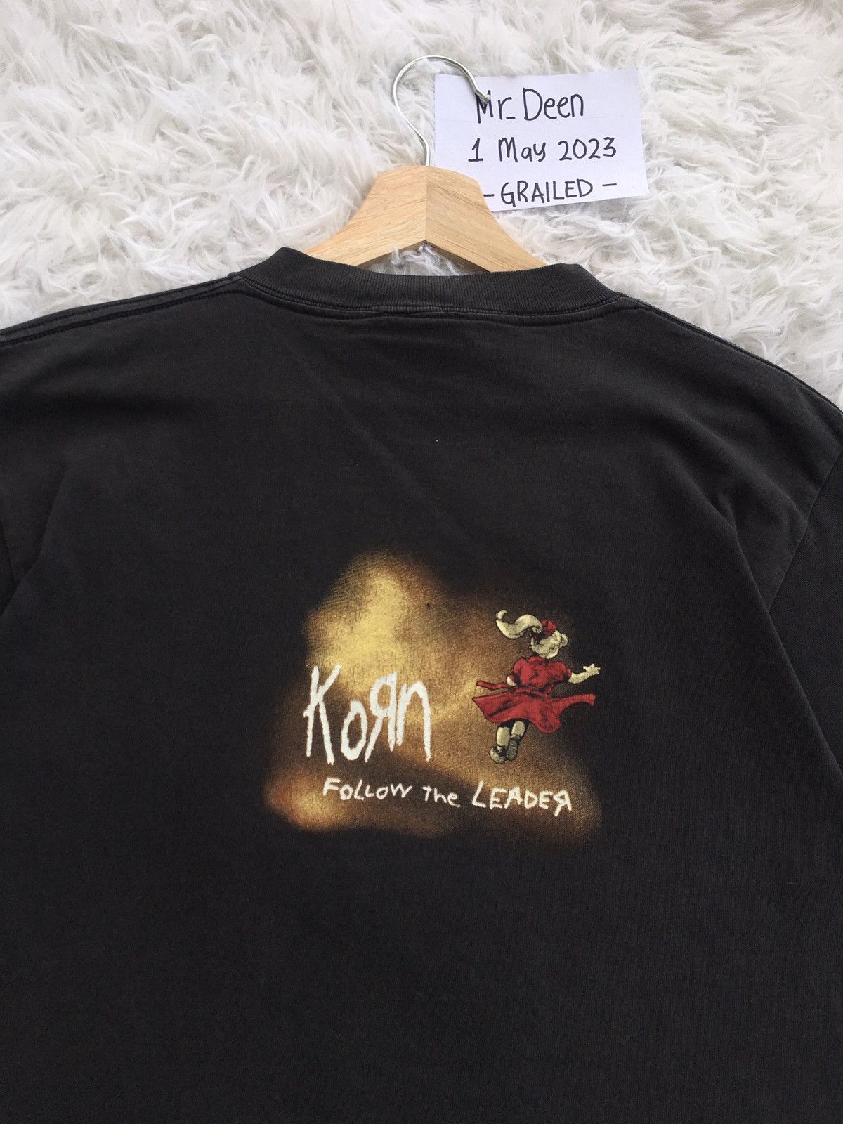 Band Tees Vintage 90s Korn Follow the Leader Album Tshirt Size US M / EU 48-50 / 2 - 16 Thumbnail