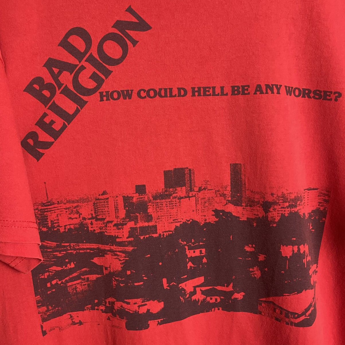 Band Tees Vintage 90s Bad Religion Epitaph Records T-Shirt / Band Tees Size US XL / EU 56 / 4 - 3 Thumbnail