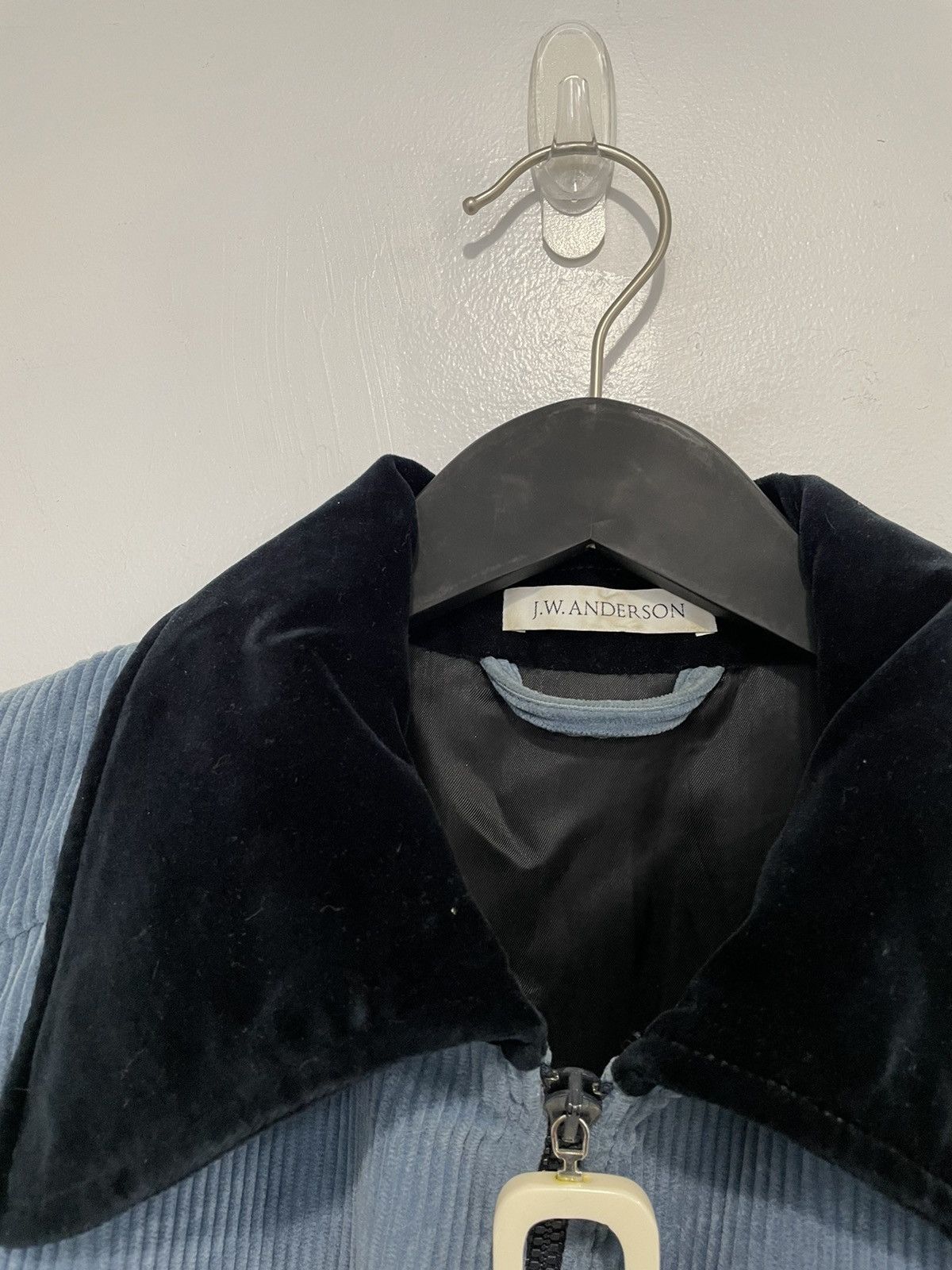 JW Anderson FW15 CORDUROY AND VELVET COLLARED CROPPED JACKET Size US M / EU 48-50 / 2 - 5 Thumbnail