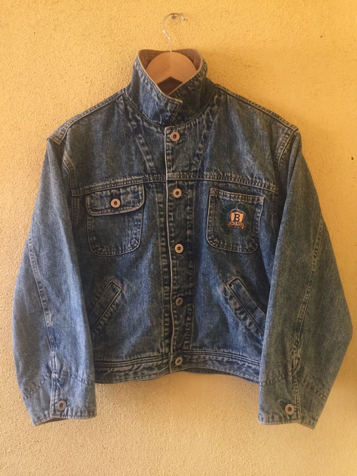 Big John Vintage 90's Big John Trucker Denim Jacket Size US L / EU 52-54 / 3 - 1 Thumbnail