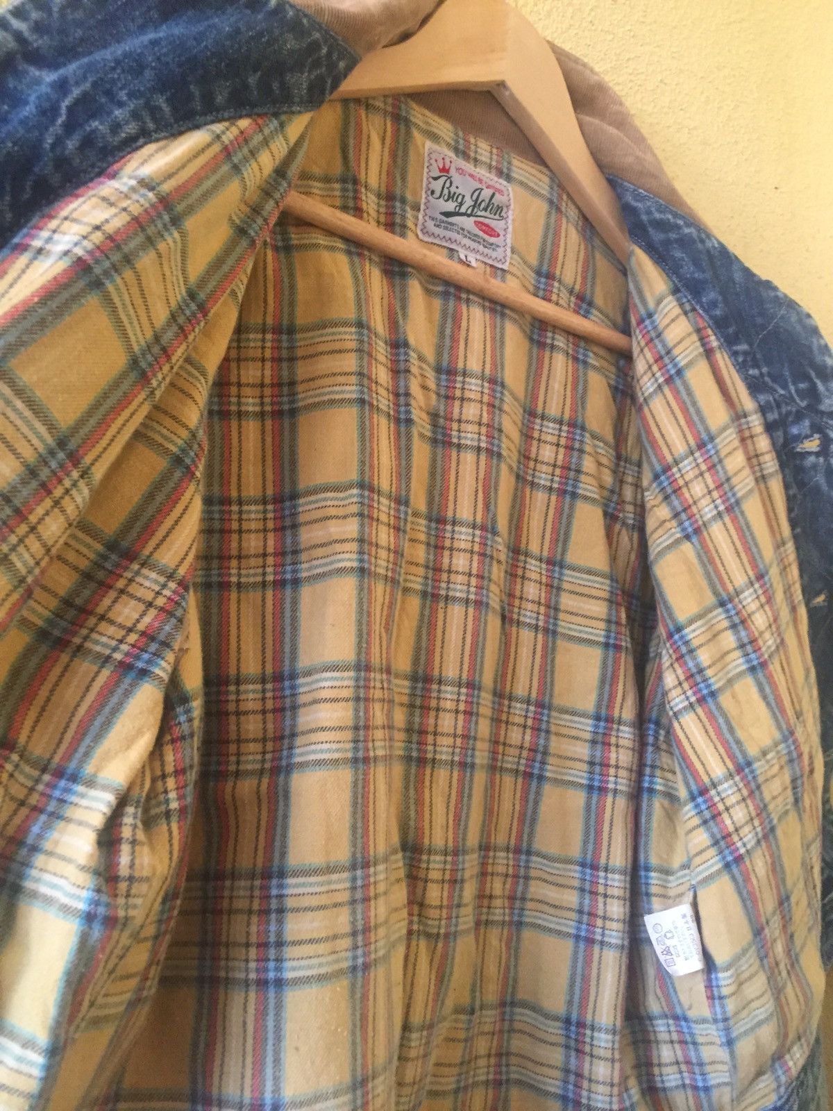 Big John Vintage 90's Big John Trucker Denim Jacket Size US L / EU 52-54 / 3 - 7 Thumbnail