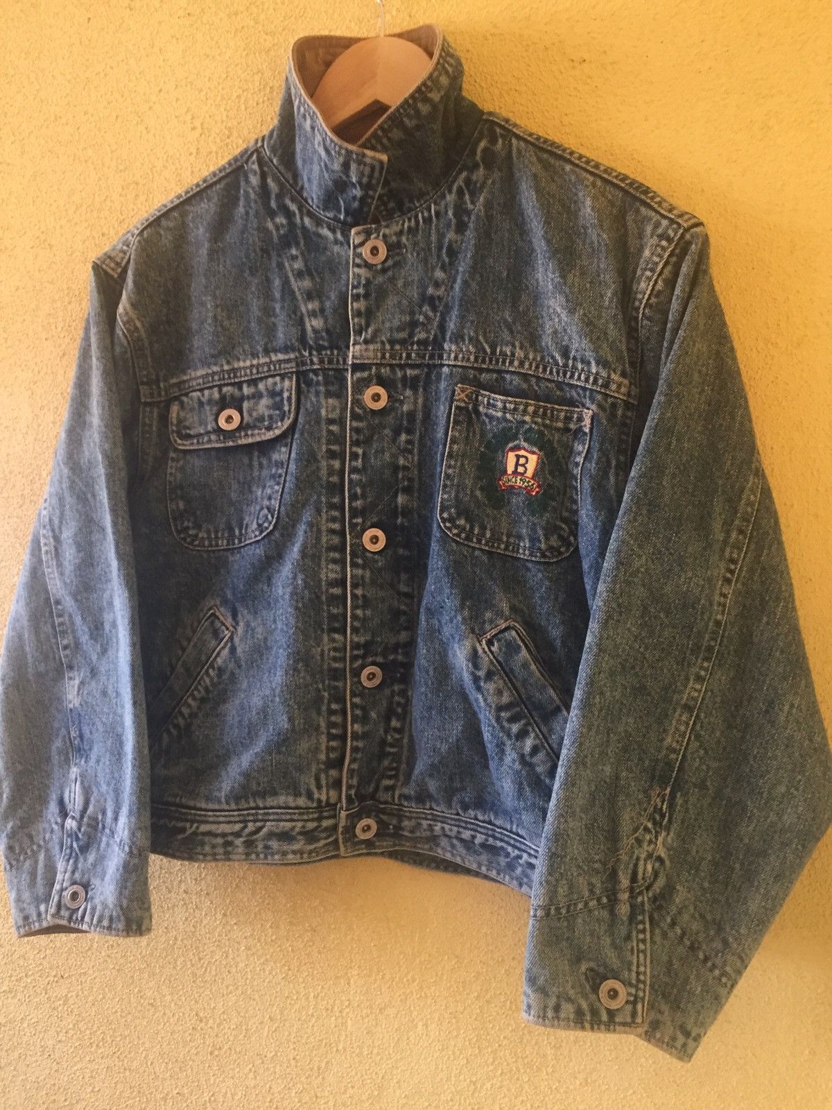 Big John Vintage 90's Big John Trucker Denim Jacket Size US L / EU 52-54 / 3 - 3 Thumbnail