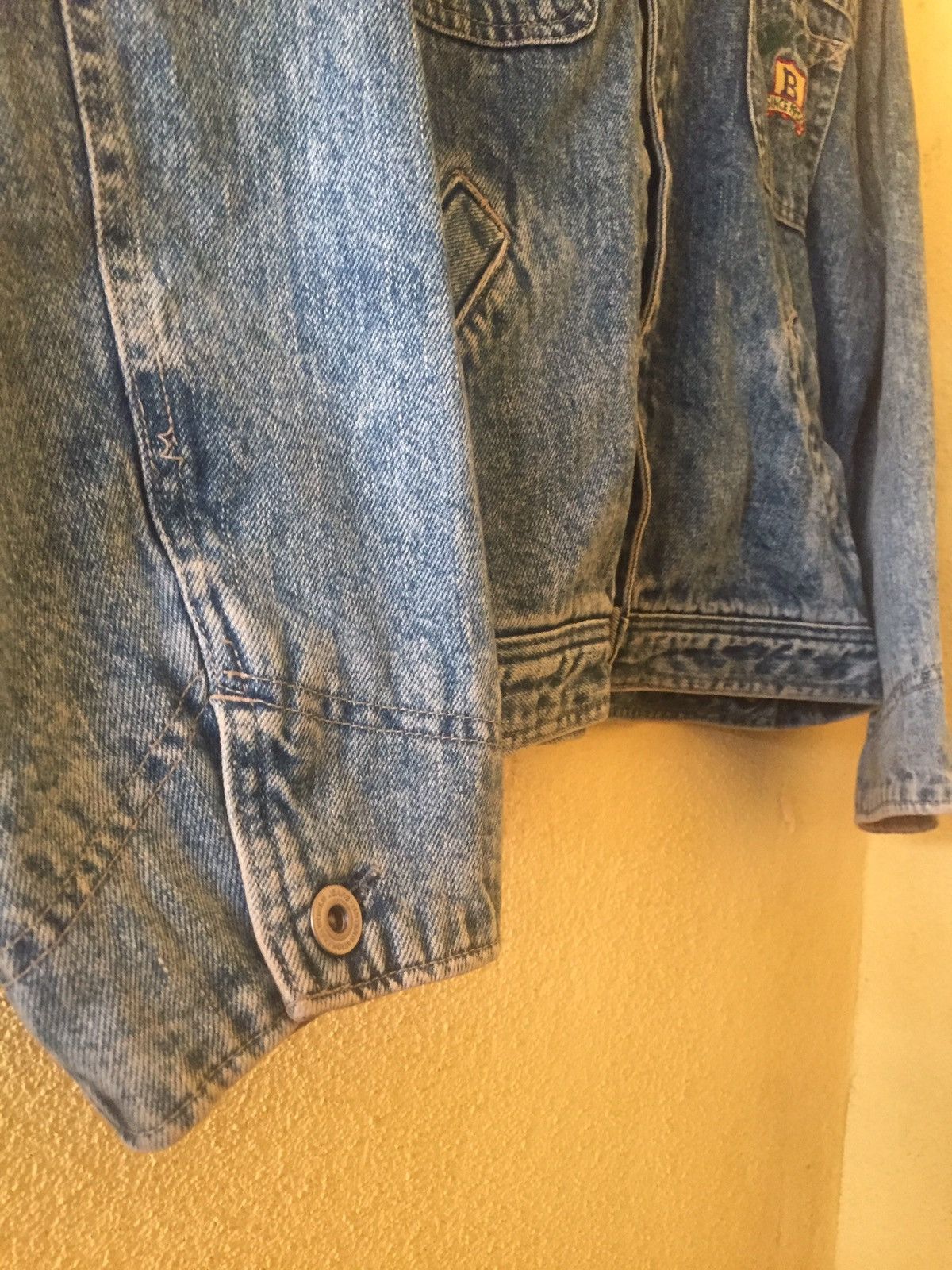 Big John Vintage 90's Big John Trucker Denim Jacket Size US L / EU 52-54 / 3 - 9 Thumbnail