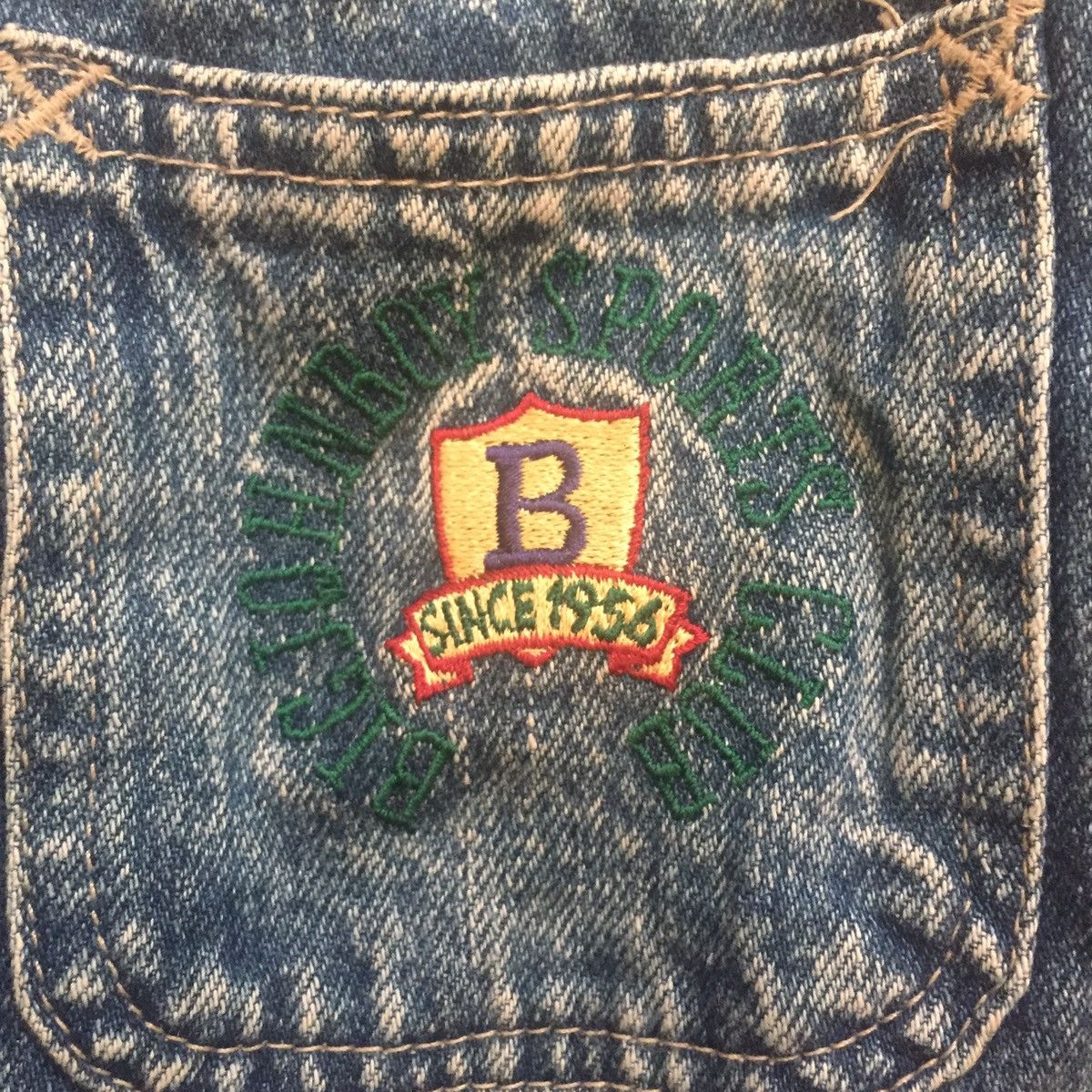 Big John Vintage 90's Big John Trucker Denim Jacket Size US L / EU 52-54 / 3 - 6 Thumbnail