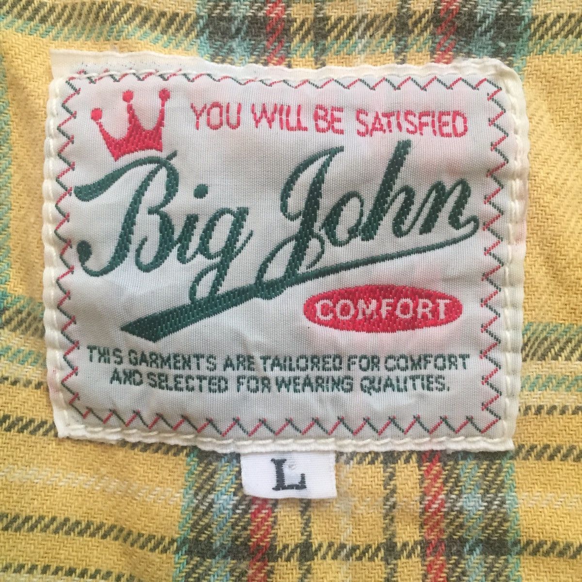 Big John Vintage 90's Big John Trucker Denim Jacket Size US L / EU 52-54 / 3 - 4 Thumbnail