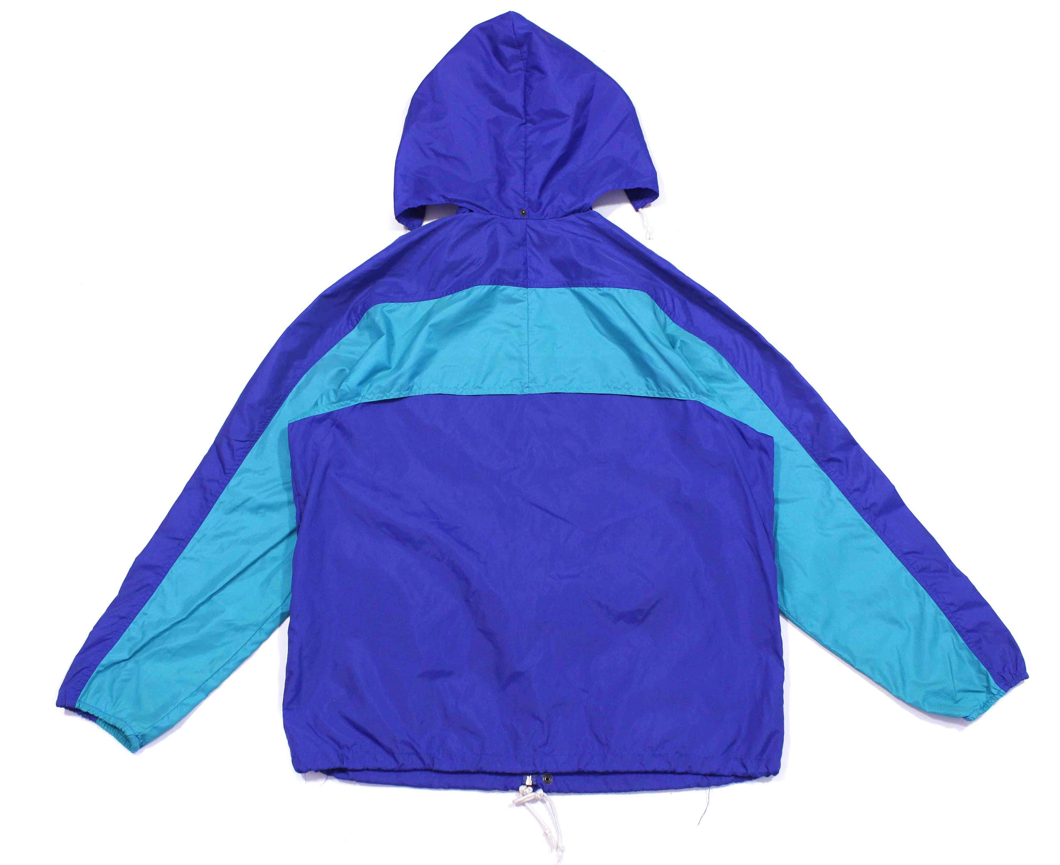 Nike 80S Swoosh Logo Nylon Jacket Made in Italy Size US XL / EU 56 / 4 - 2 Thumbnail