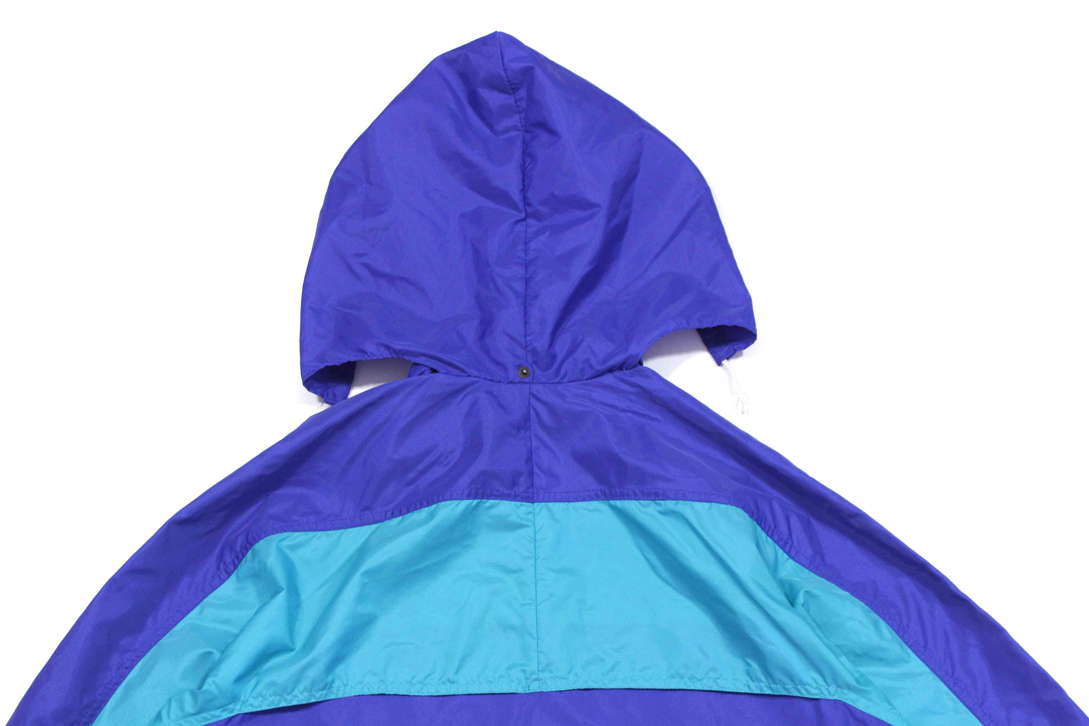 Nike 80S Swoosh Logo Nylon Jacket Made in Italy Size US XL / EU 56 / 4 - 5 Thumbnail