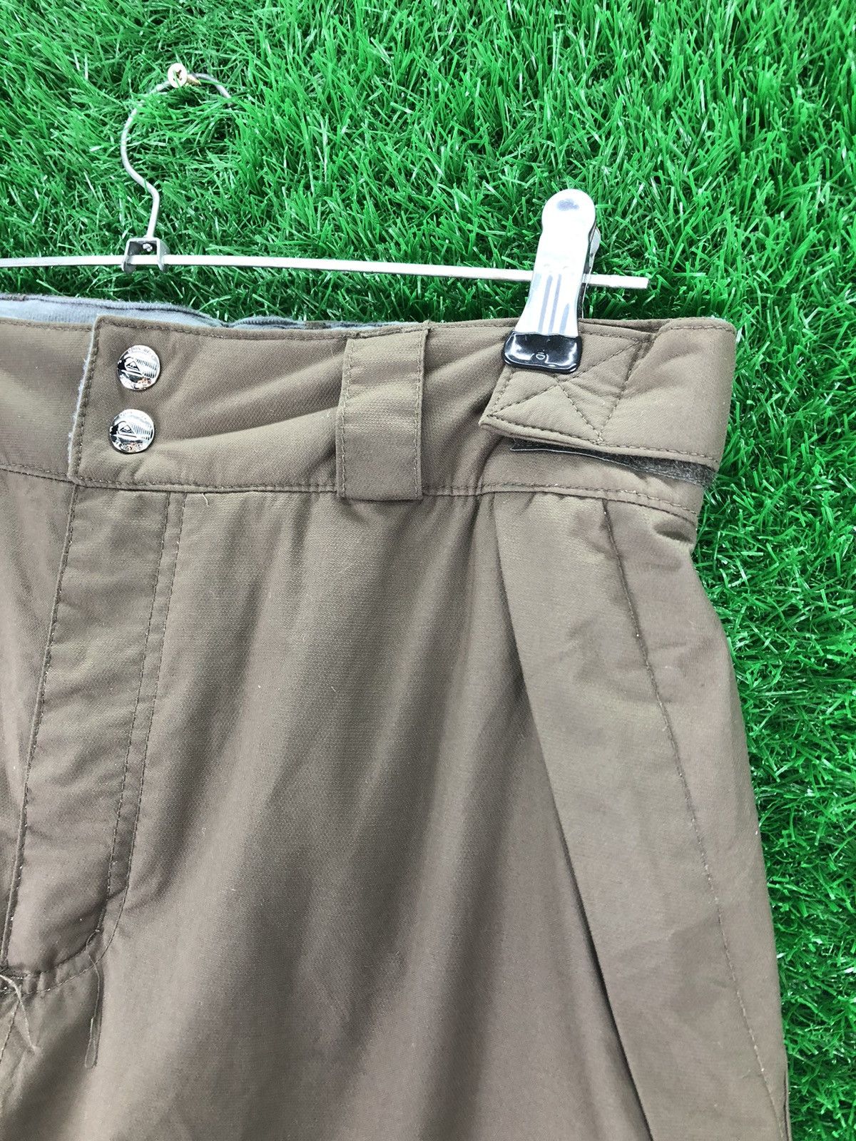 Quiksilver Vintage 90's Quiksilver Ski Snow Cargo Pants Size US 33 - 3 Thumbnail