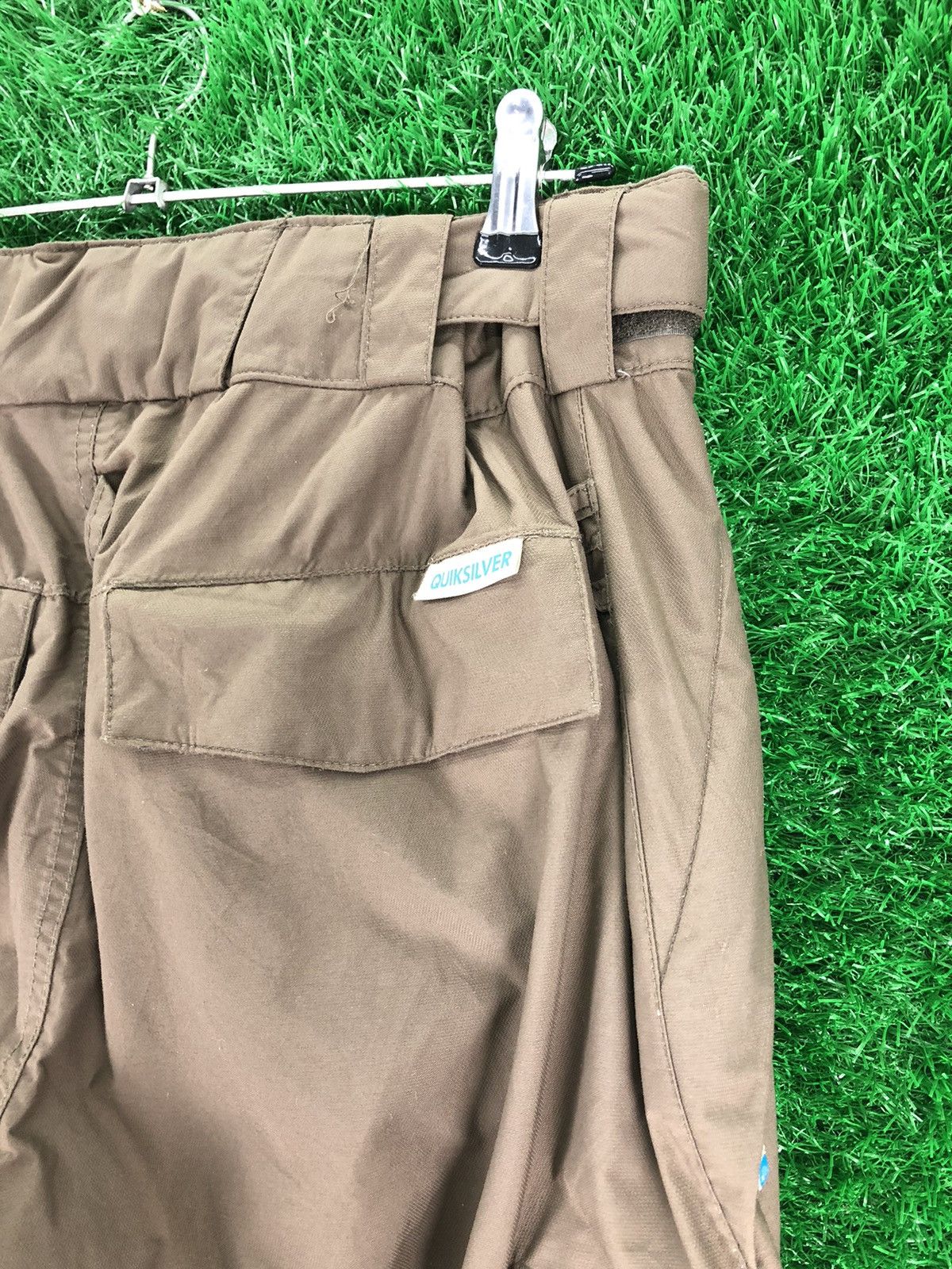 Quiksilver Vintage 90's Quiksilver Ski Snow Cargo Pants Size US 33 - 7 Thumbnail
