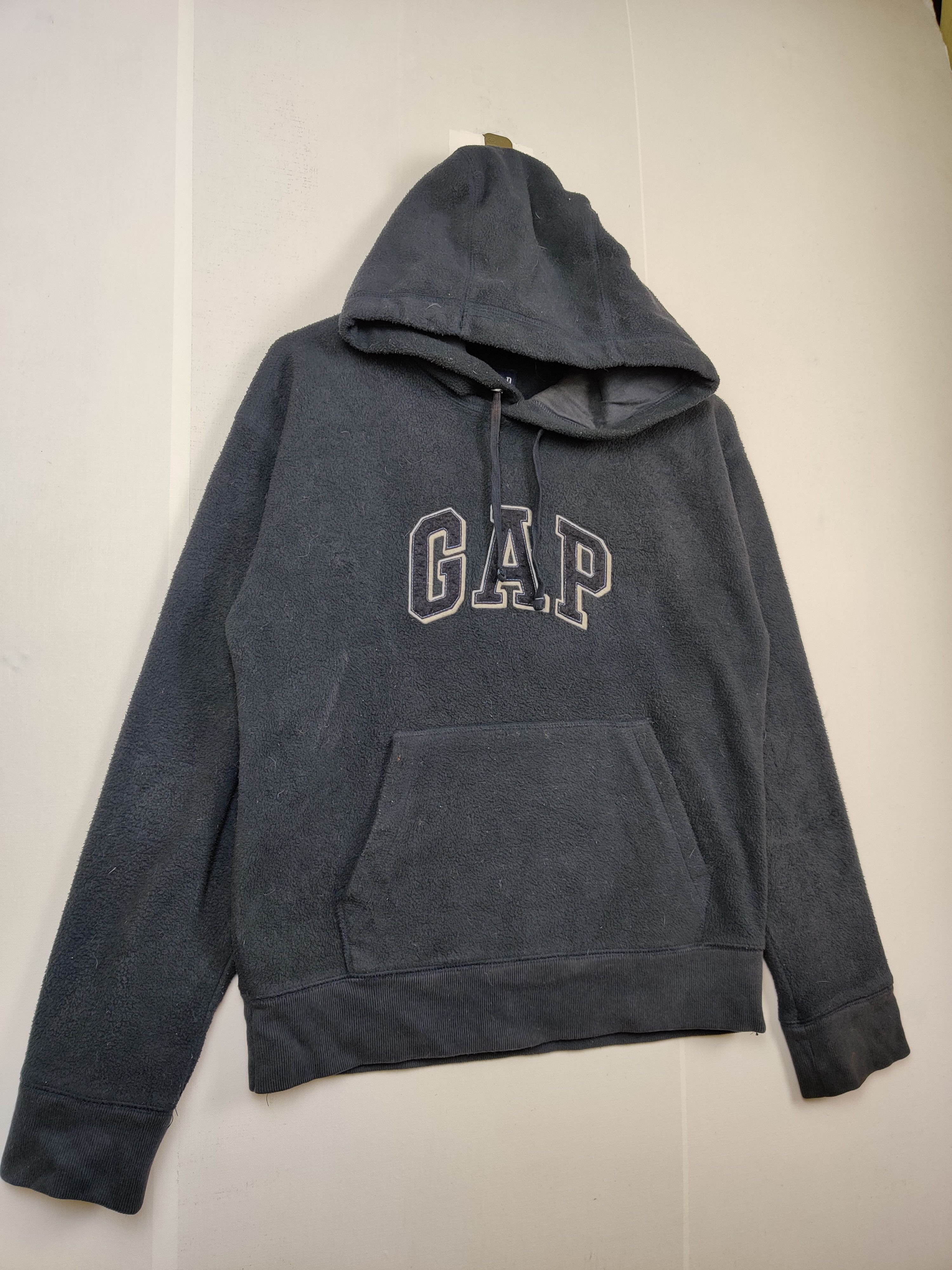 Gap Vintage Gap Embroidery Fleece Logo Kanye West Hoodie Size US S / EU 44-46 / 1 - 4 Thumbnail