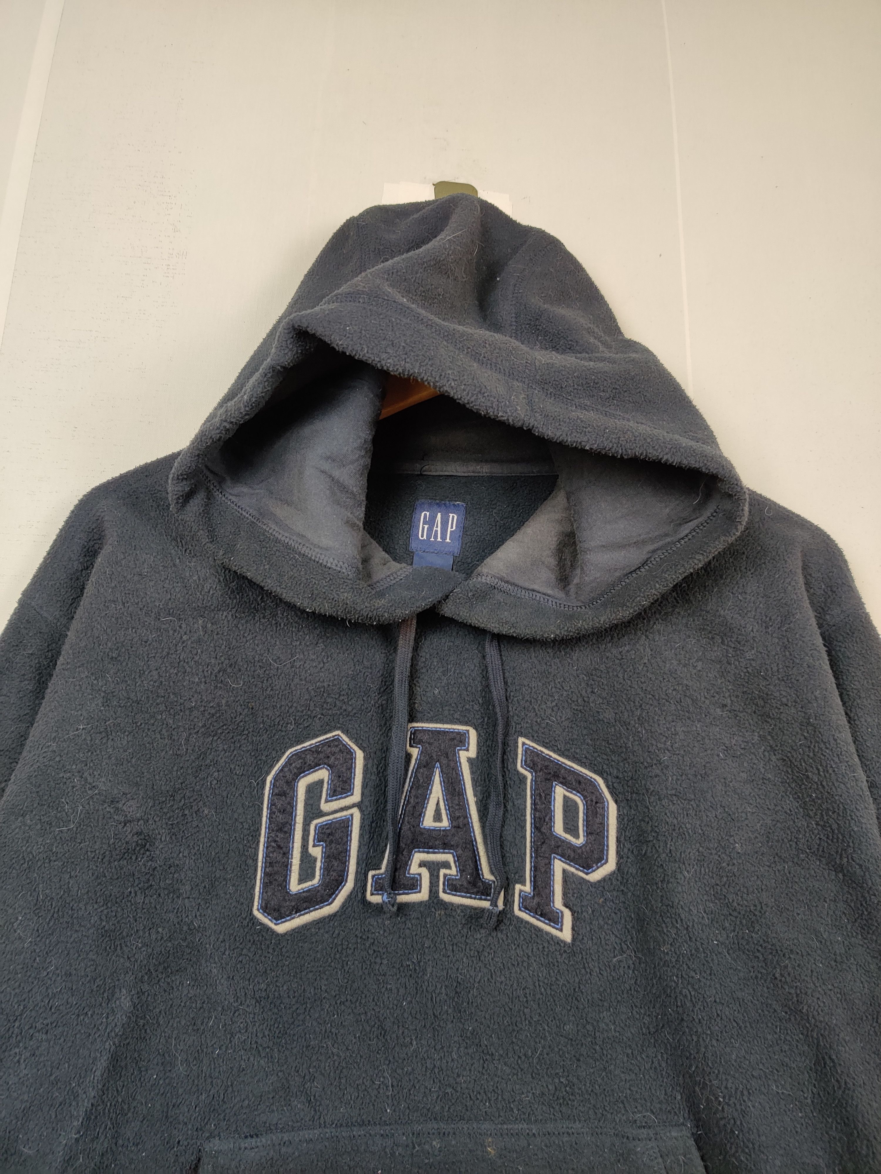 Gap Vintage Gap Embroidery Fleece Logo Kanye West Hoodie Size US S / EU 44-46 / 1 - 3 Thumbnail