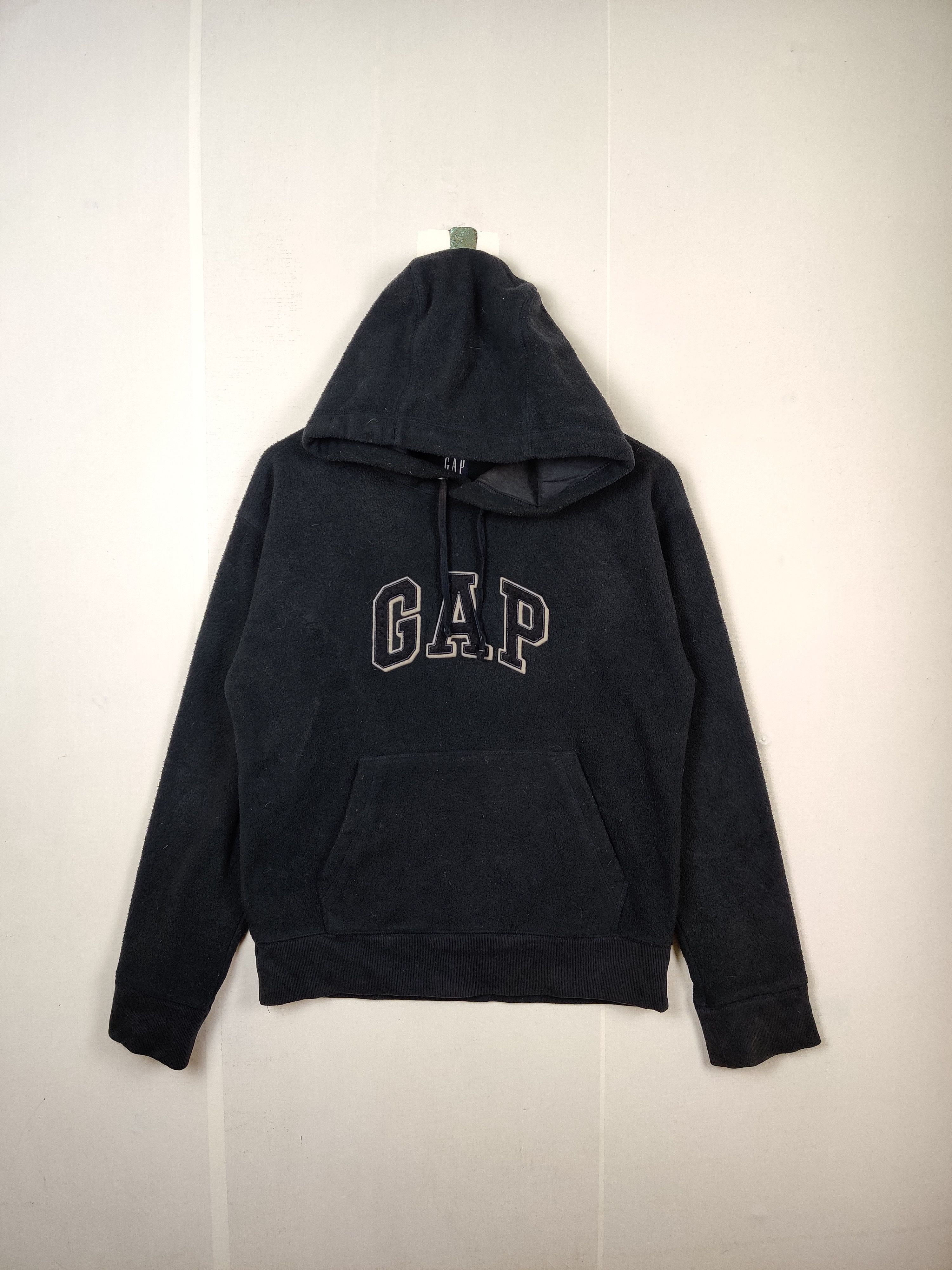 Vintage Gap Embroidery Fleece Logo Kanye West Hoodie