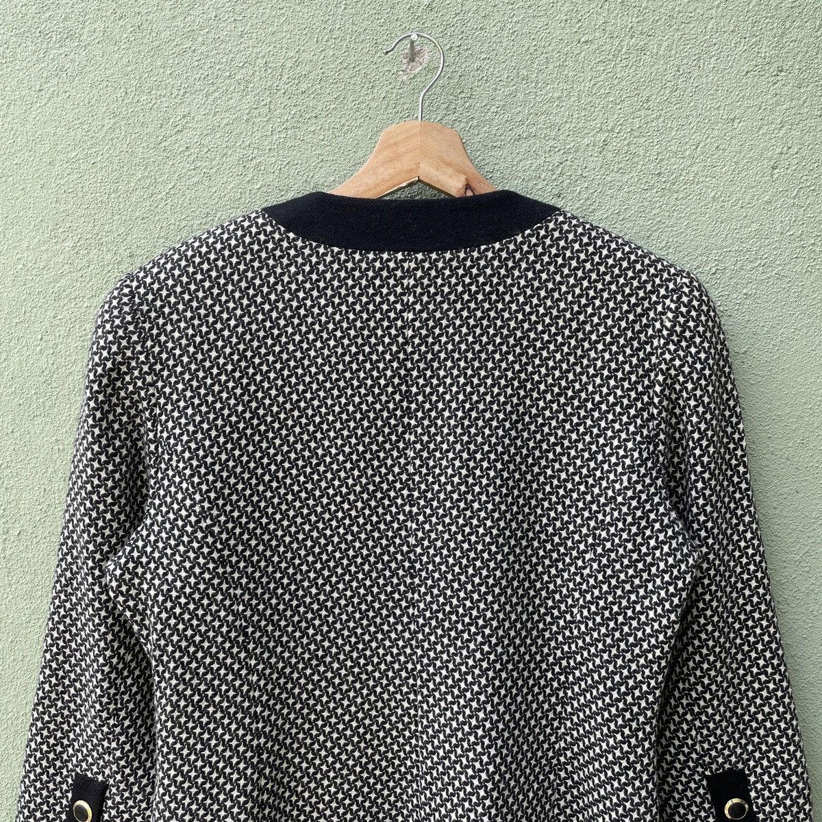 Japanese Brand Vintage Via Roma Full Print Button Ups Wool Jacket Size US M / EU 48-50 / 2 - 10 Thumbnail