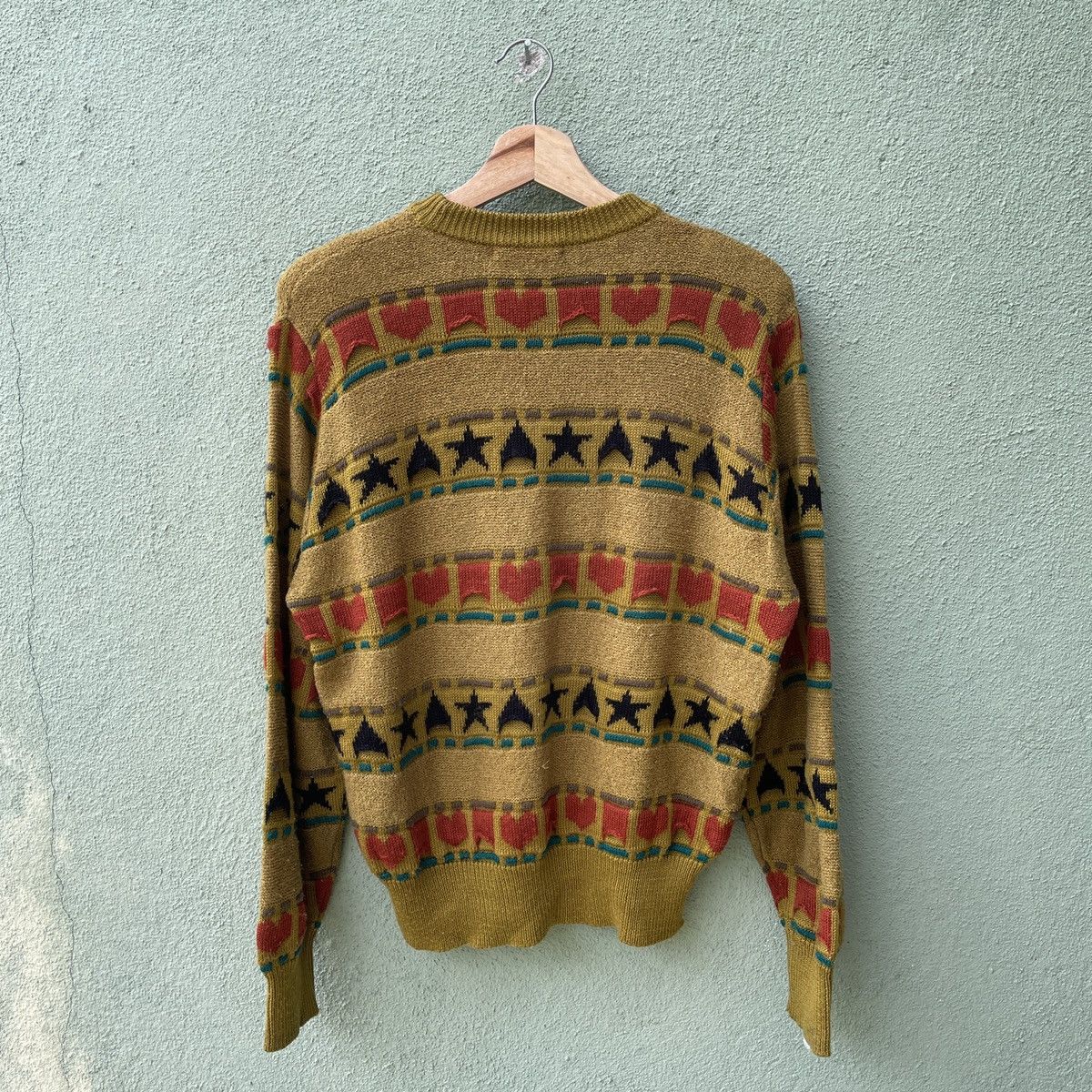 Japanese Brand Vintage Japanese Rare Design Knitwear Sweater Jumper Size US M / EU 48-50 / 2 - 10 Thumbnail