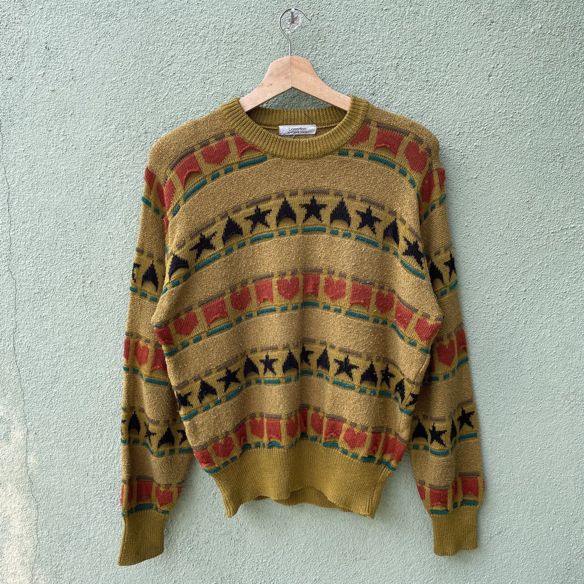 Japanese Brand Vintage Japanese Rare Design Knitwear Sweater Jumper Size US M / EU 48-50 / 2 - 1 Thumbnail