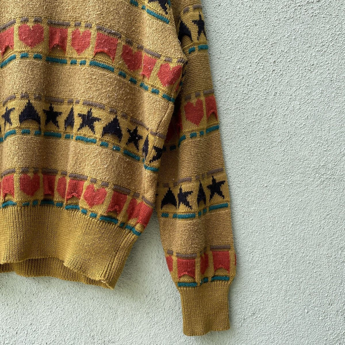 Japanese Brand Vintage Japanese Rare Design Knitwear Sweater Jumper Size US M / EU 48-50 / 2 - 4 Thumbnail