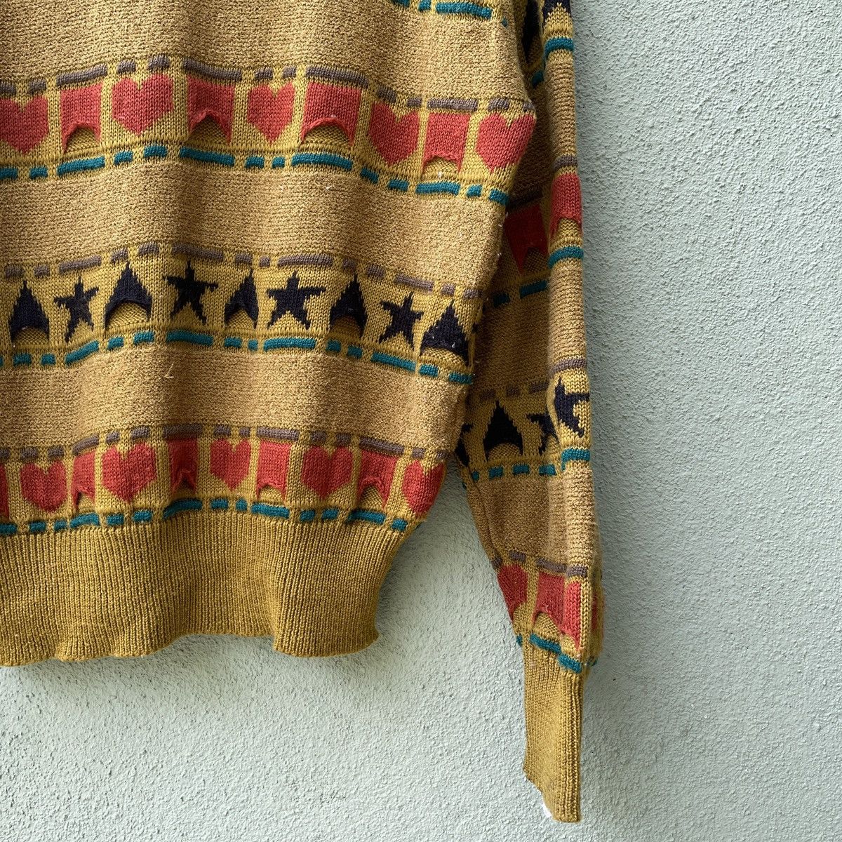 Japanese Brand Vintage Japanese Rare Design Knitwear Sweater Jumper Size US M / EU 48-50 / 2 - 8 Thumbnail
