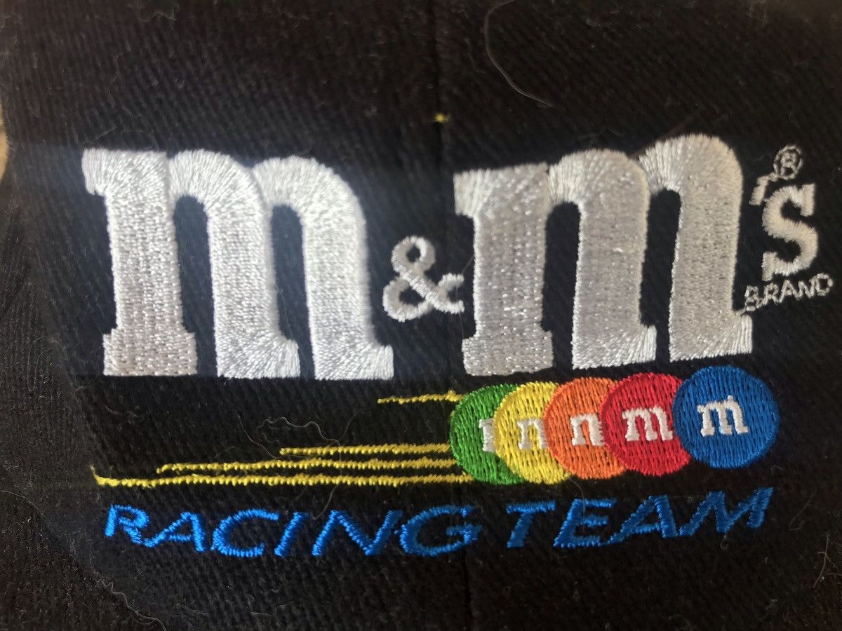 Vintage Vintage M & M's Racing Team Black Hat Size ONE SIZE - 5 Thumbnail