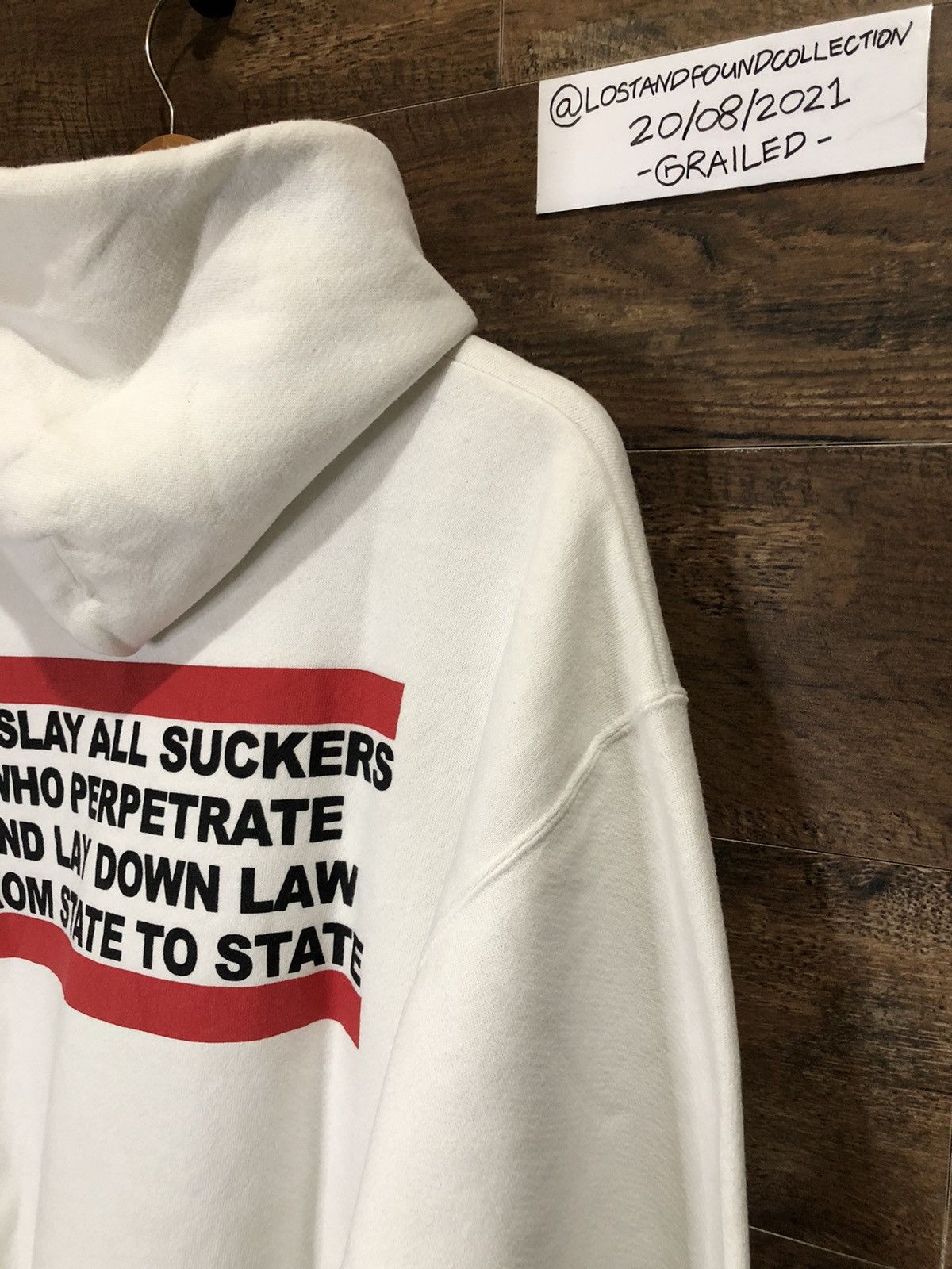 Band Tees × RUN DMC × Rap Tees Vintage 90s Run DMC Raising Hell Lee Heavyweight Hoodies Size US L / EU 52-54 / 3 - 5 Thumbnail