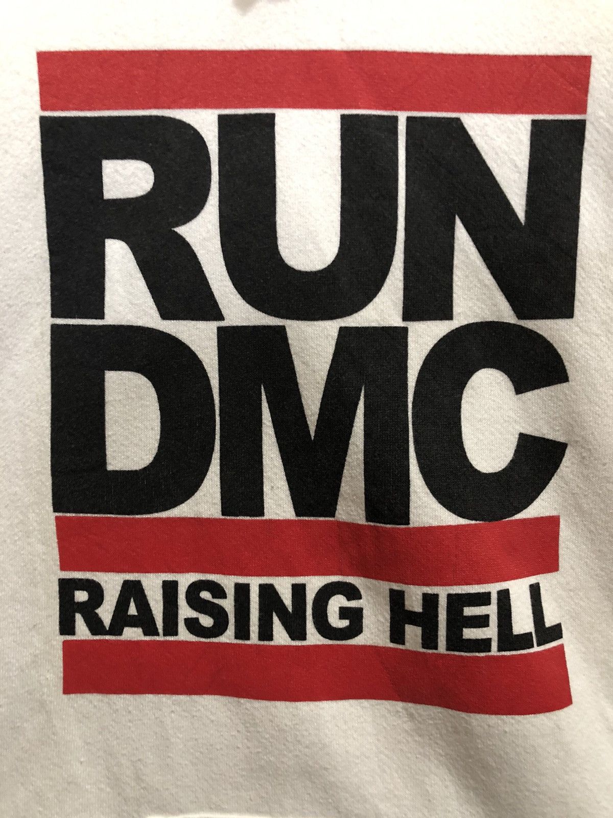 Band Tees × RUN DMC × Rap Tees Vintage 90s Run DMC Raising Hell Lee Heavyweight Hoodies Size US L / EU 52-54 / 3 - 8 Thumbnail