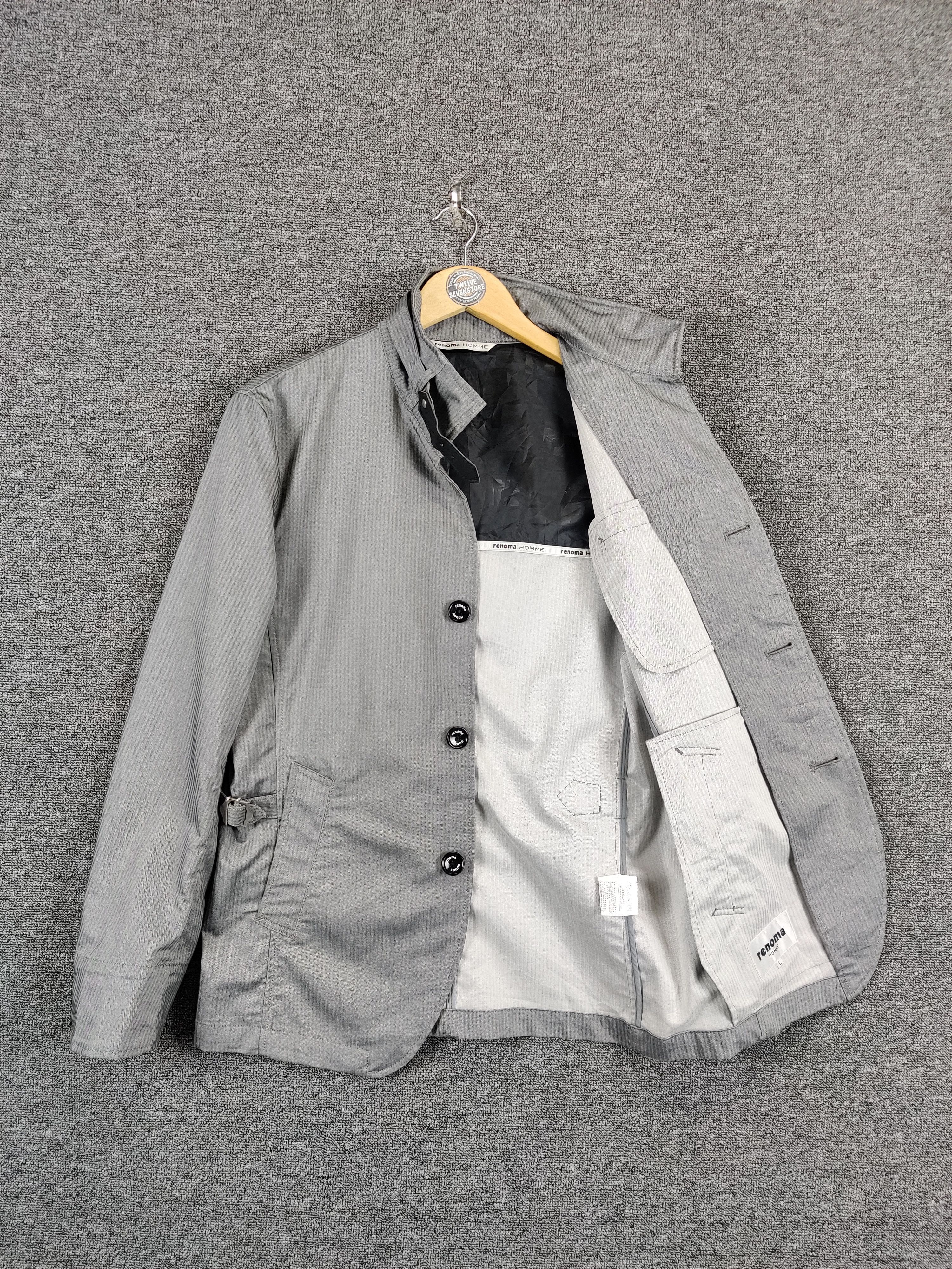 Renoma Vintage Renoma Homme Button Ups Coat Jacket Size L / US 10 / IT 46 - 11 Thumbnail