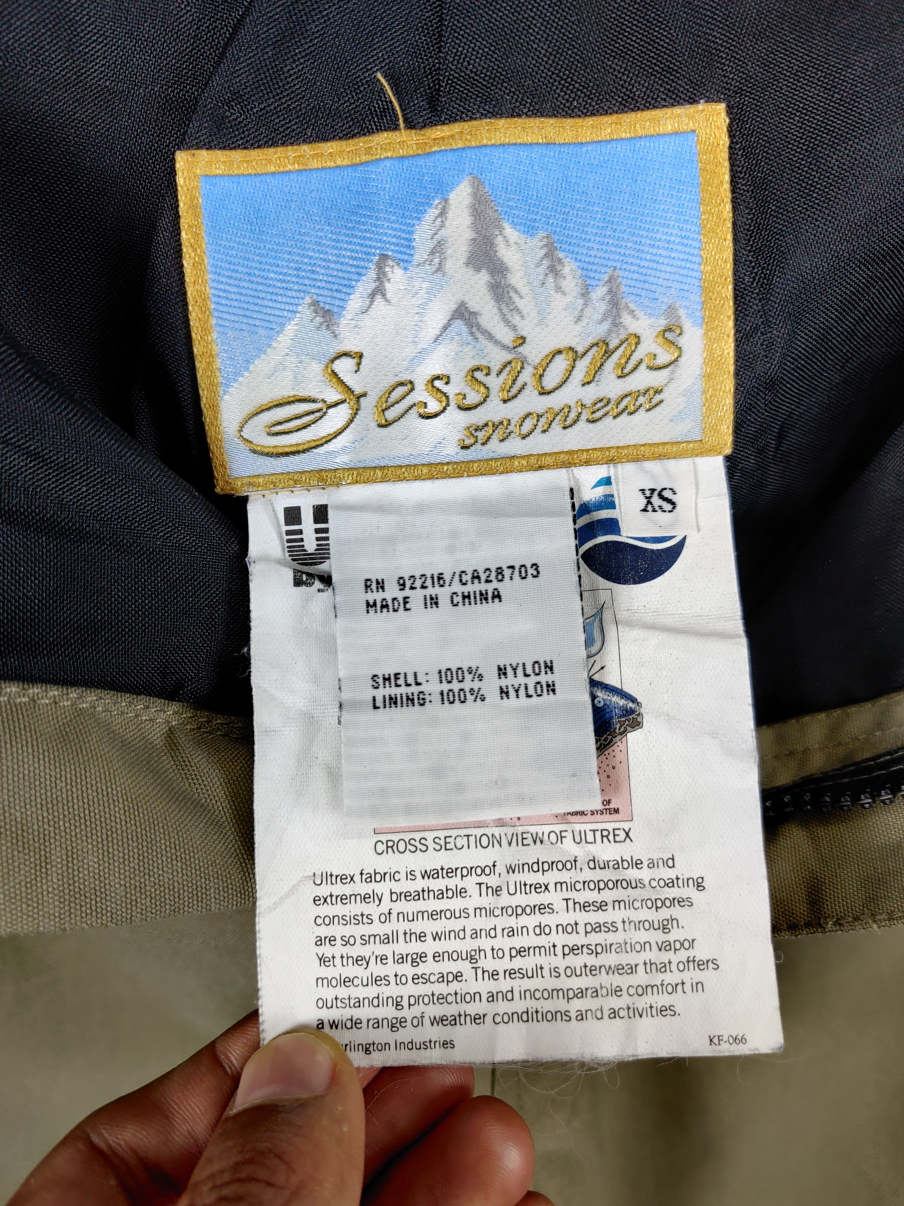 Japanese Brand × Vintage Vintage Japanese Brand Sessions Snowear Ski Pants Size US 29 - 11 Thumbnail