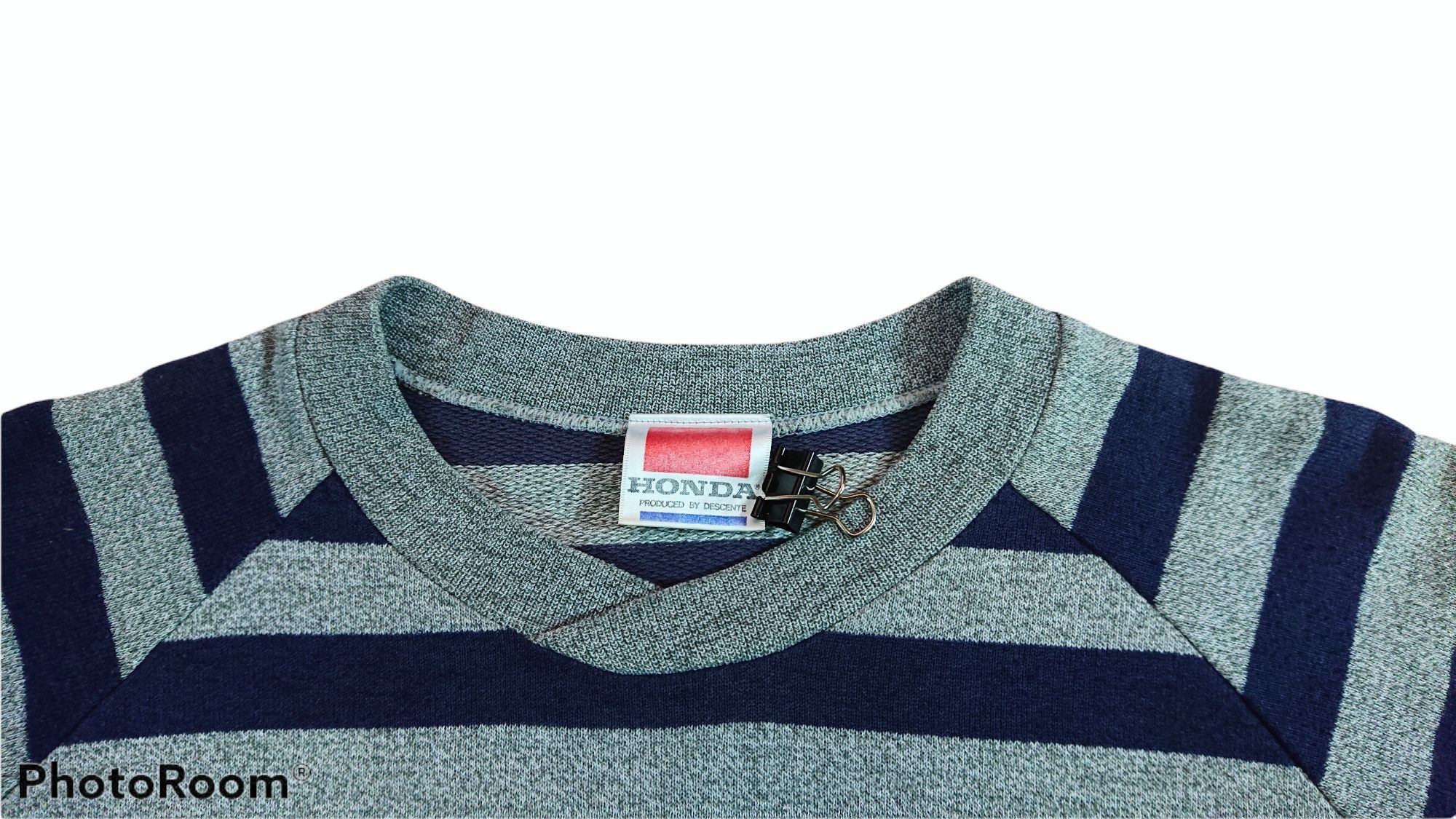 Honda × Japanese Brand Vintage 90s Honda Stripes Sweatshirt Size US L / EU 52-54 / 3 - 6 Thumbnail