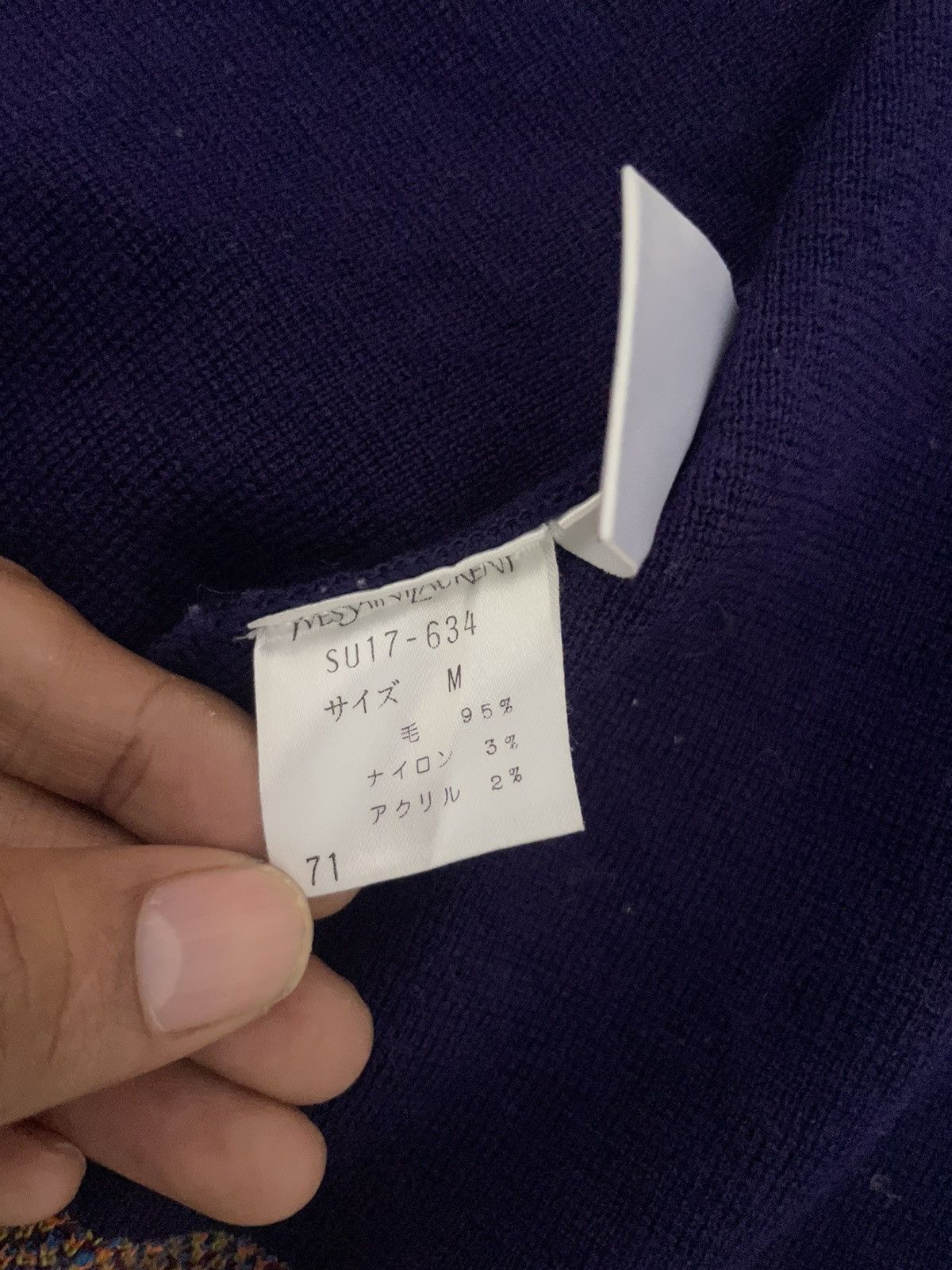 Yves Saint Laurent Vintagr Ysl sweater Size US M / EU 48-50 / 2 - 4 Thumbnail