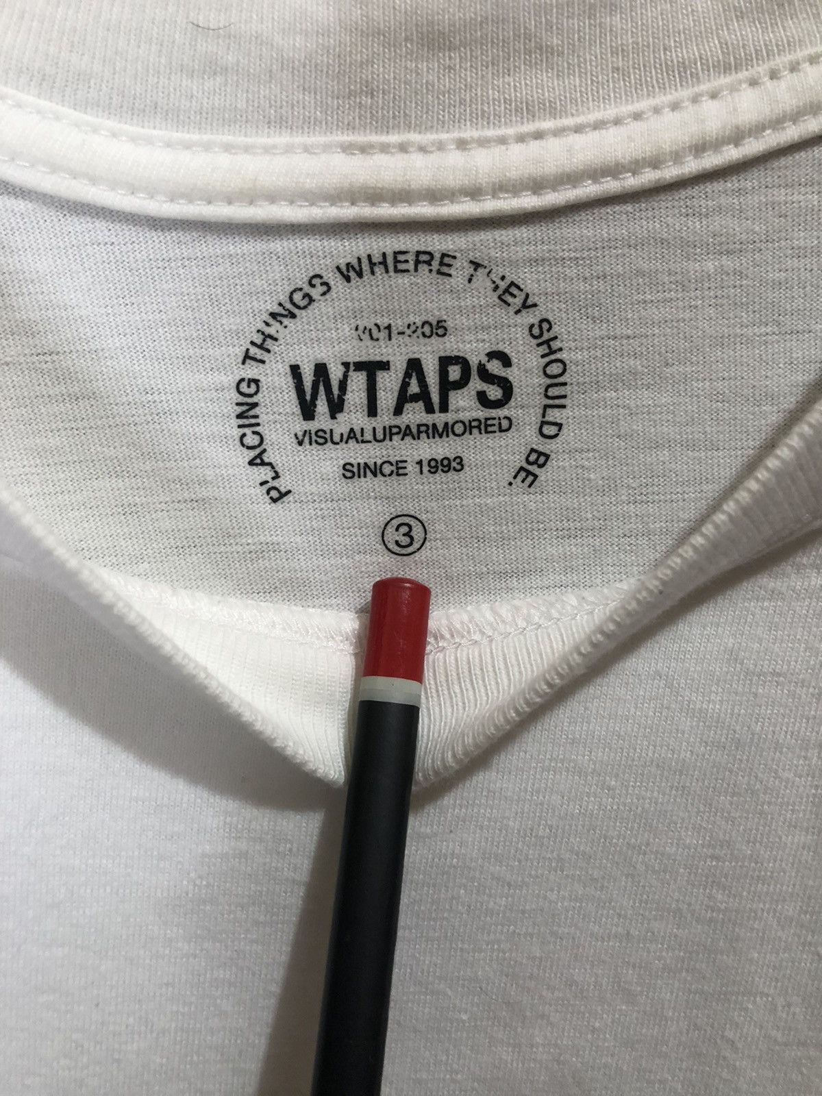 Wtaps WTAPS Learn Play and Work To Live Tee Size US L / EU 52-54 / 3 - 11 Thumbnail