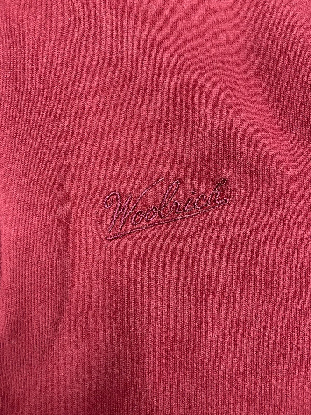 Vintage Cool Vintage Y2K Red Woolrich Zip Sweatshirt XL Lined Crazy Size US XL / EU 56 / 4 - 2 Thumbnail