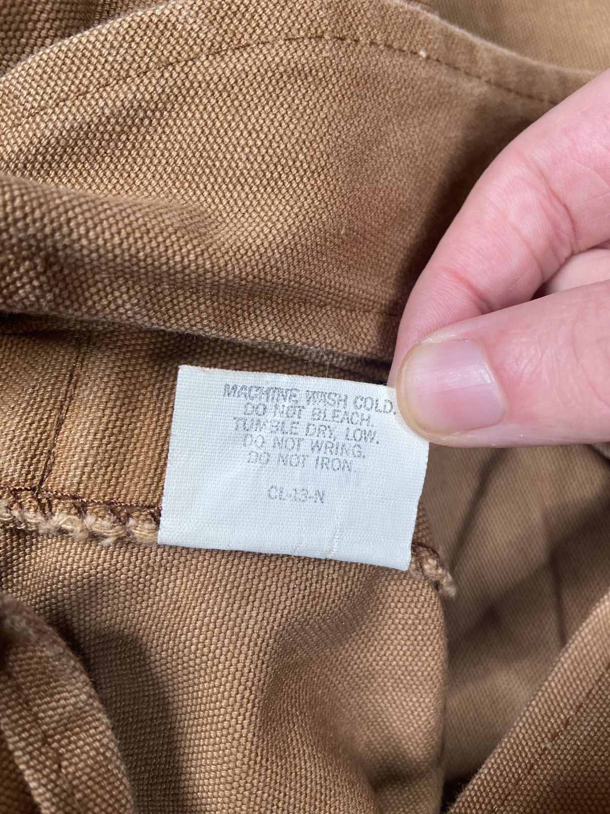 Vintage Crazy Vintage Double Knee Sun Faded Canvas Overalls Work Size US 42 / EU 58 - 7 Thumbnail