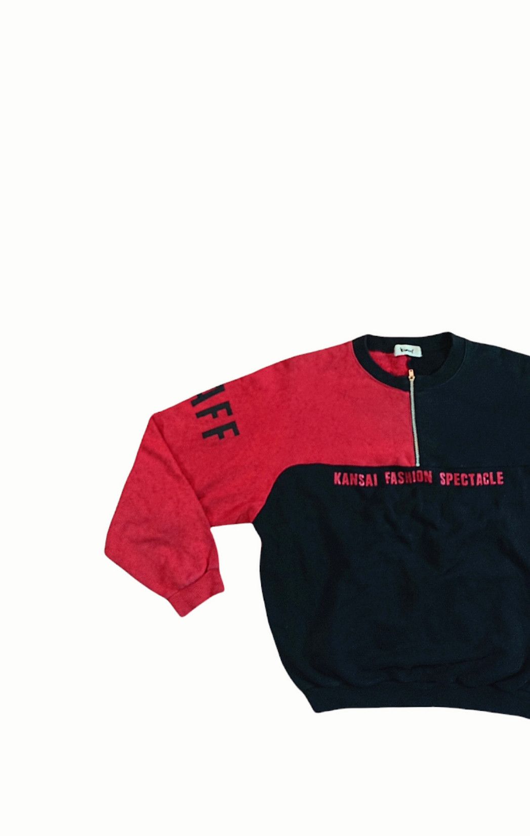 Japanese Brand × Kansai Yamamoto VINTAGE 80s KANSAI YAMAMOTO'S STAFF SWEATSHIRT Size US L / EU 52-54 / 3 - 3 Thumbnail