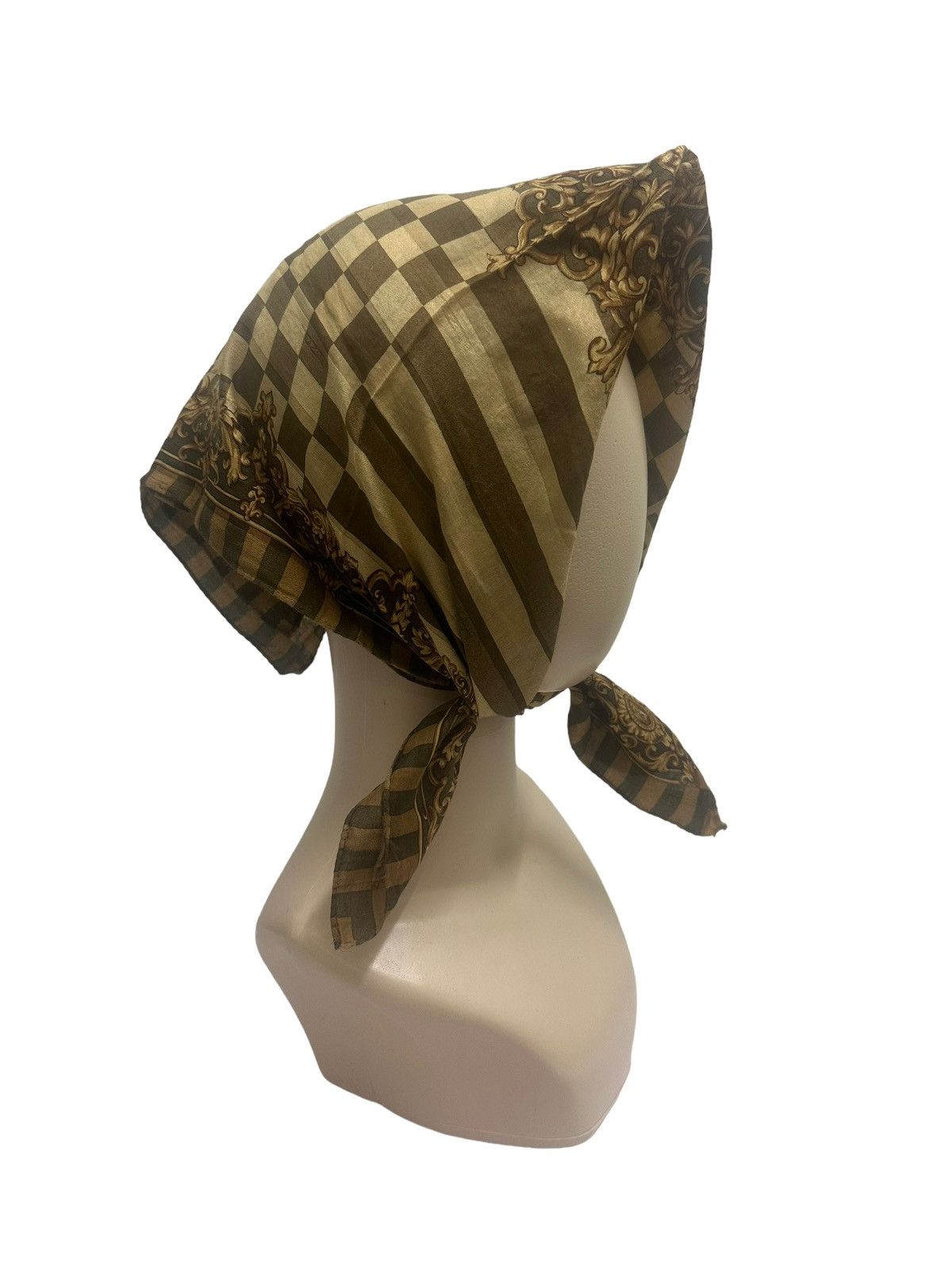 Fendi Fendi Zucca Monogram FF Handkerchief / Neckerchief / Bandana Size ONE SIZE - 4 Thumbnail