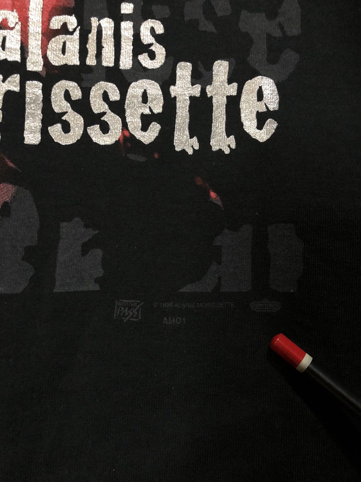 Band Tees × Liquid Blue Vintage Alanis Morissette - Jagged Little Pill Tour 1996 Size US XL / EU 56 / 4 - 6 Thumbnail