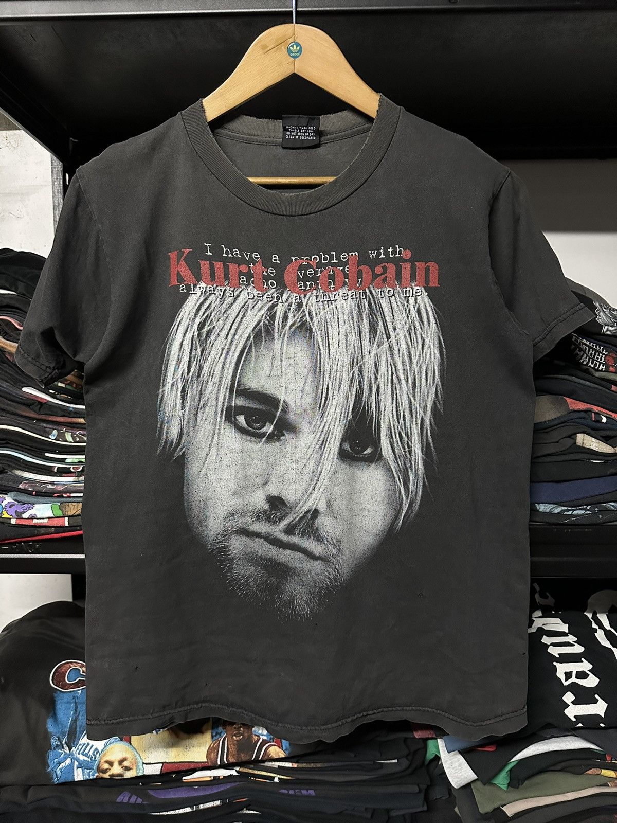 Nirvana × Vintage Kurt Cobain Fuck You 2006 T shirt | Grailed