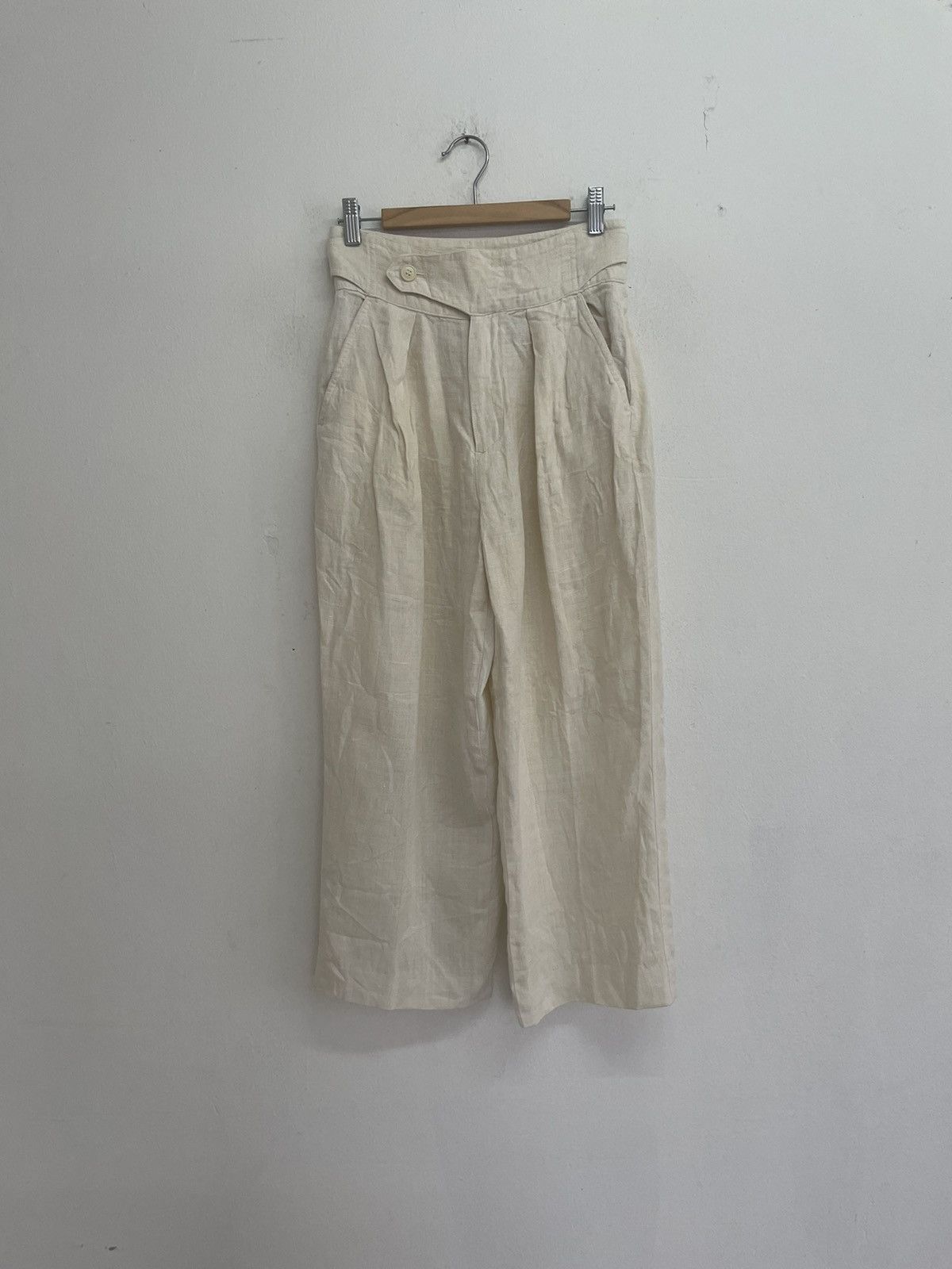 Issey Miyake I.s linen pants Size 26" / US 2 / IT 38 - 1 Thumbnail