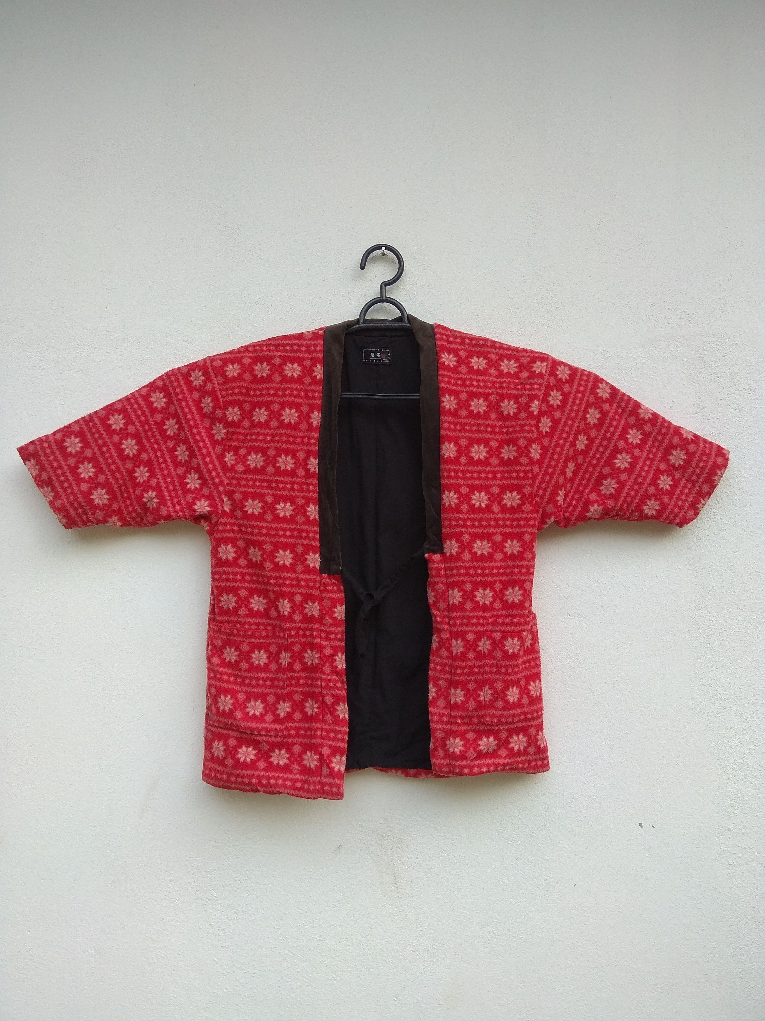 Handmade × Vintage Kimono fleece material Size US L / EU 52-54 / 3 - 1 Thumbnail