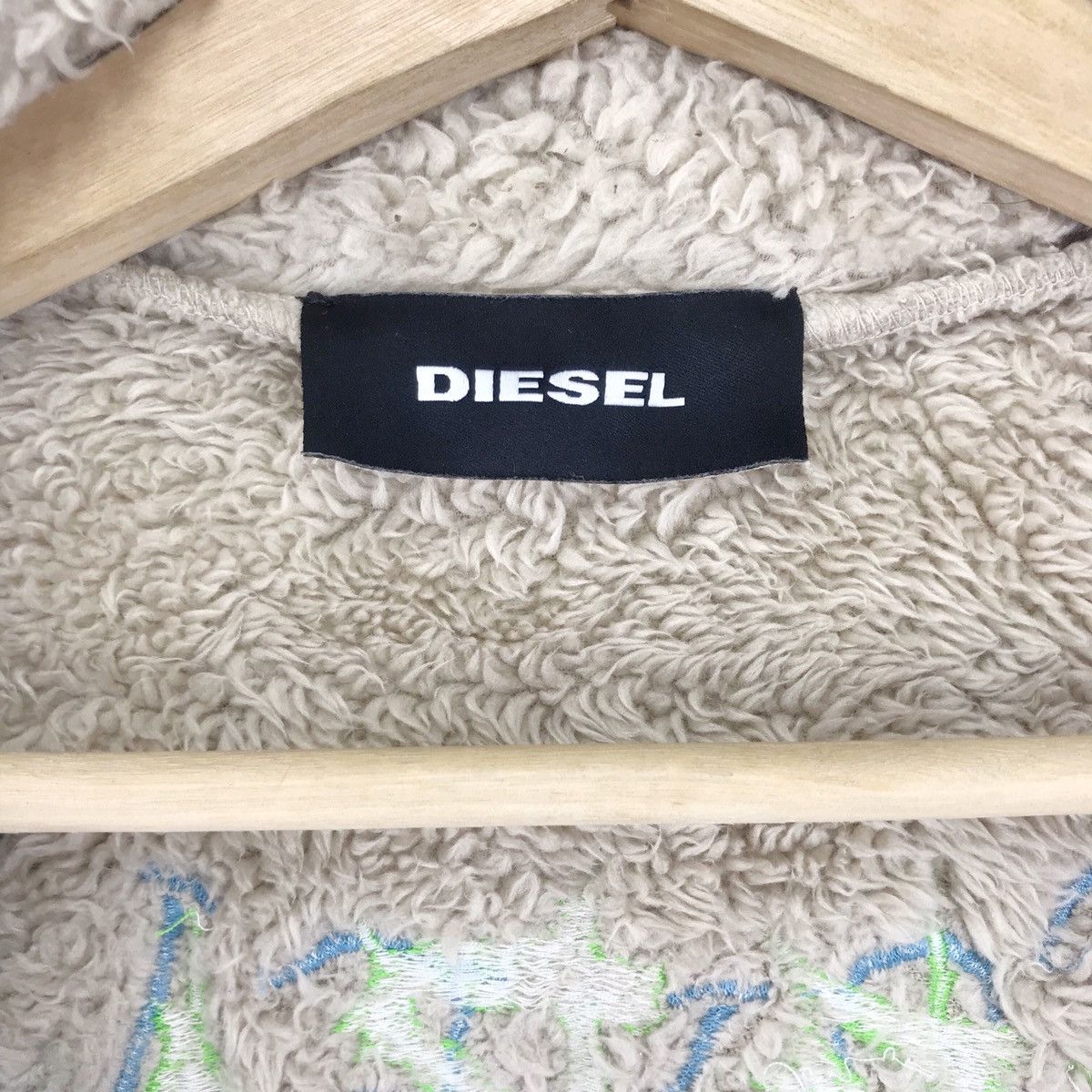 Diesel Diesel Furry Fleece Zipper Jacket Size US M / EU 48-50 / 2 - 10 Thumbnail